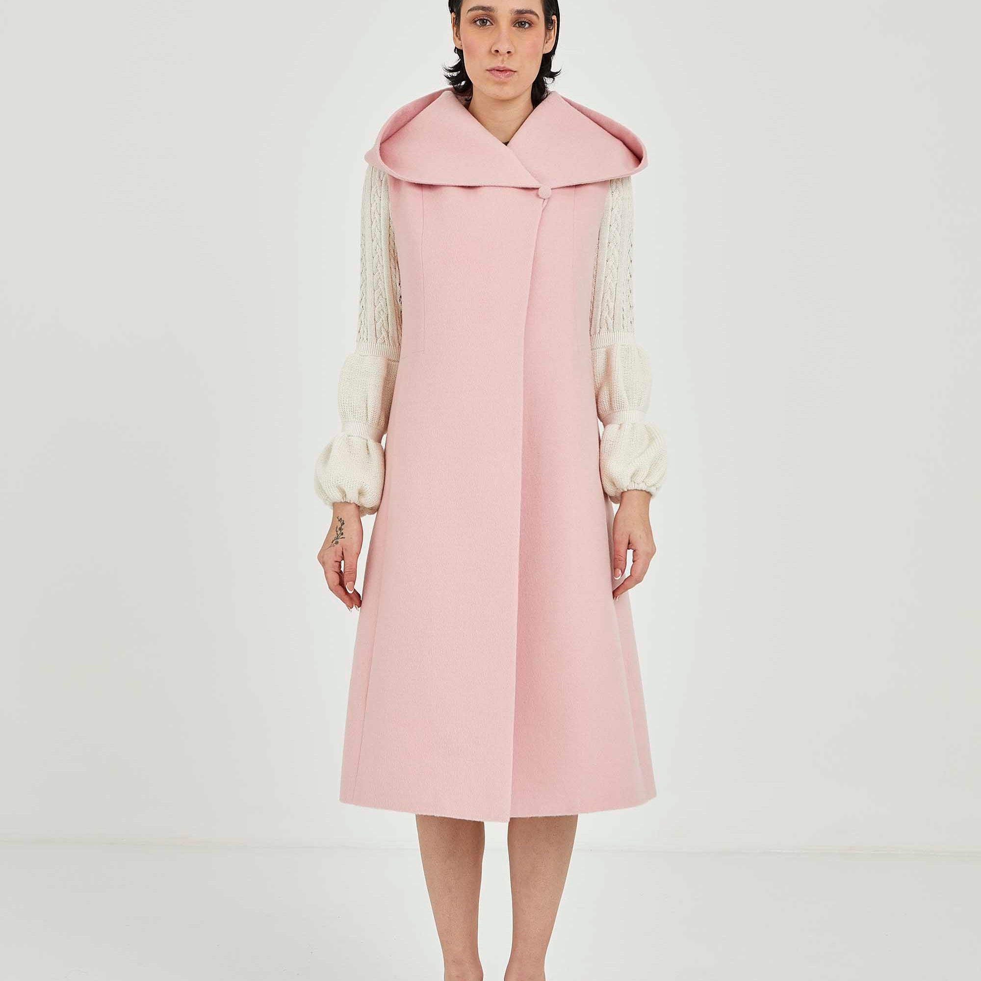 Baby Alpaca Sleeveless Coat | Nara