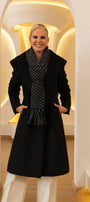 Baby Alpaca Coat Black Lady