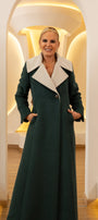Baby Alpaca Coat Green Diana
