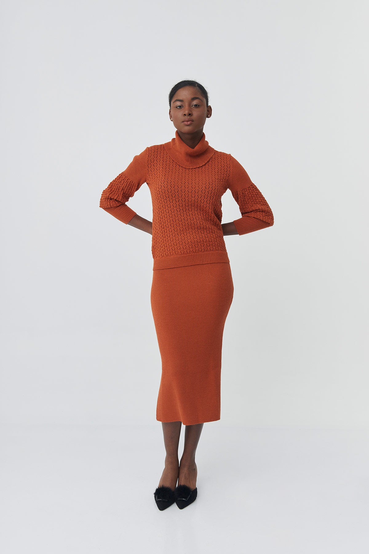 Baby alpaca skirt | Grecia