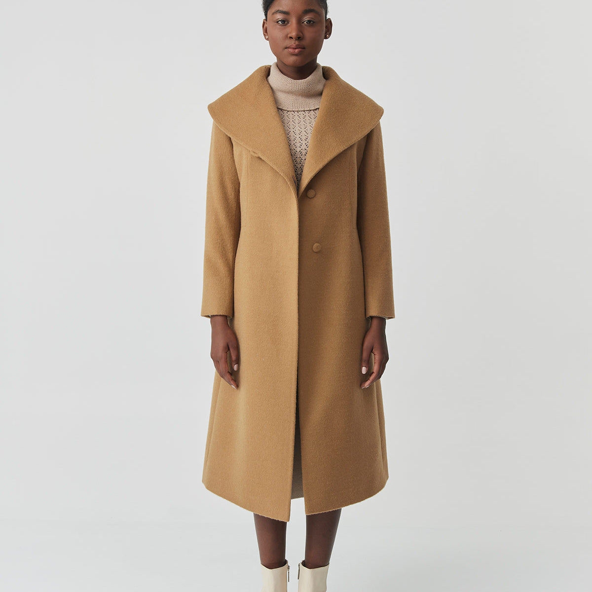 Baby Alpaca Coat | Lady