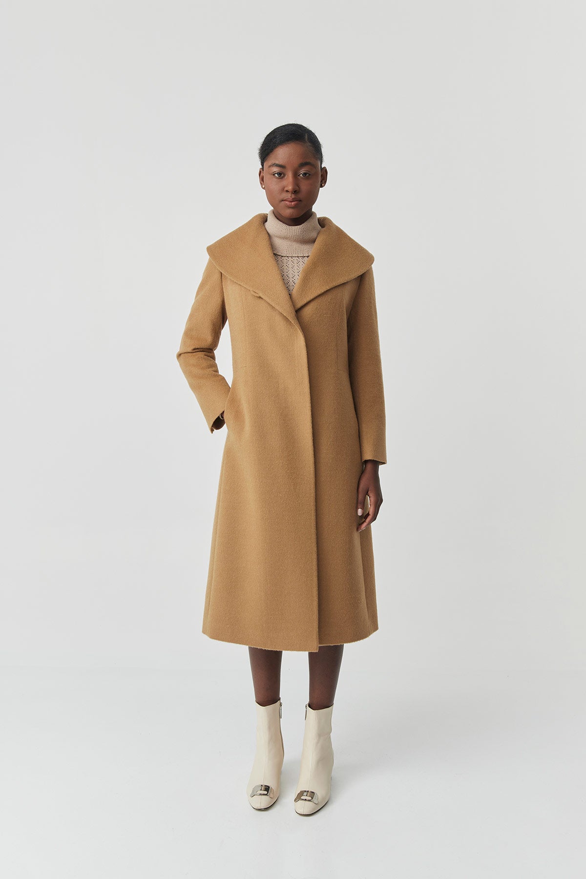 Baby Alpaca Coat | Lady