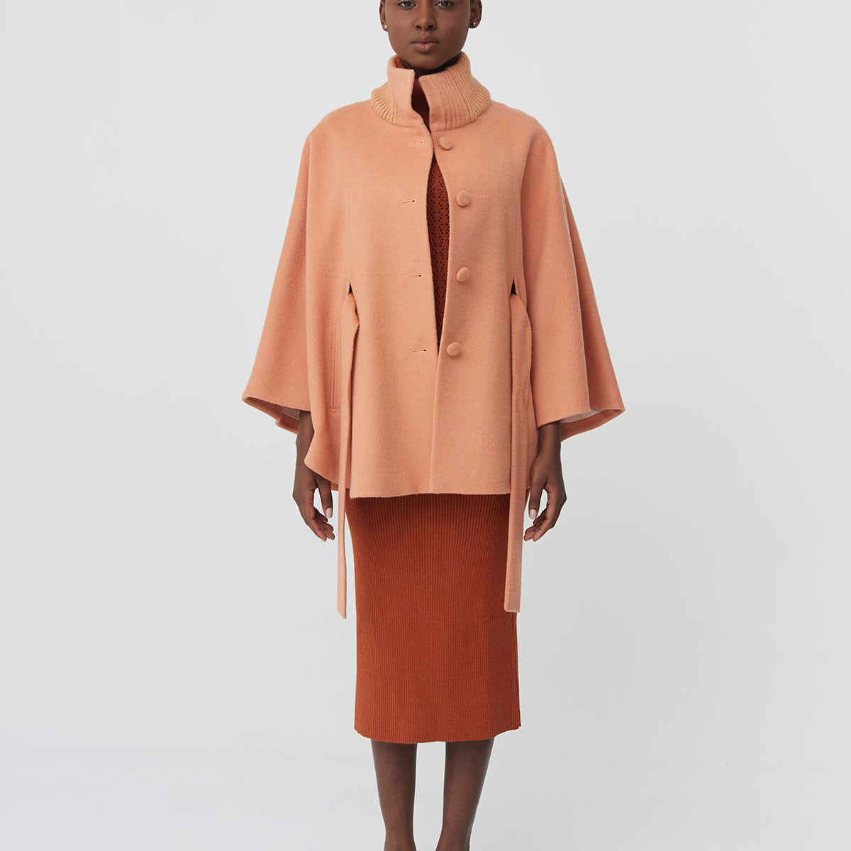 Baby Alpaca Cape | Amaya