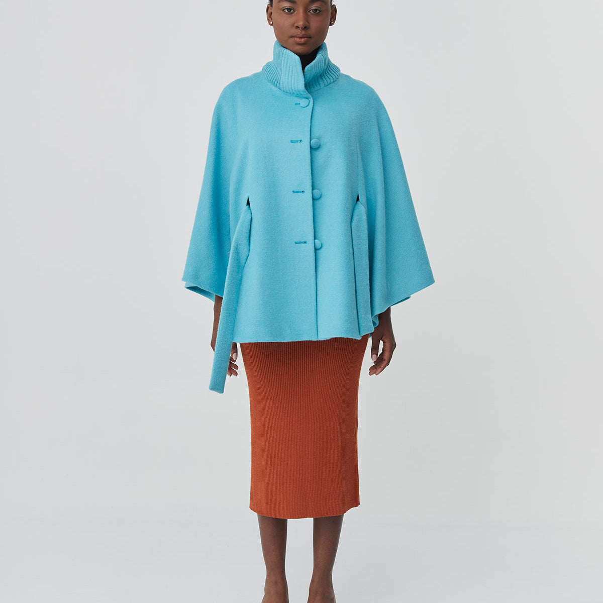 Baby Alpaca Cape | Amaya