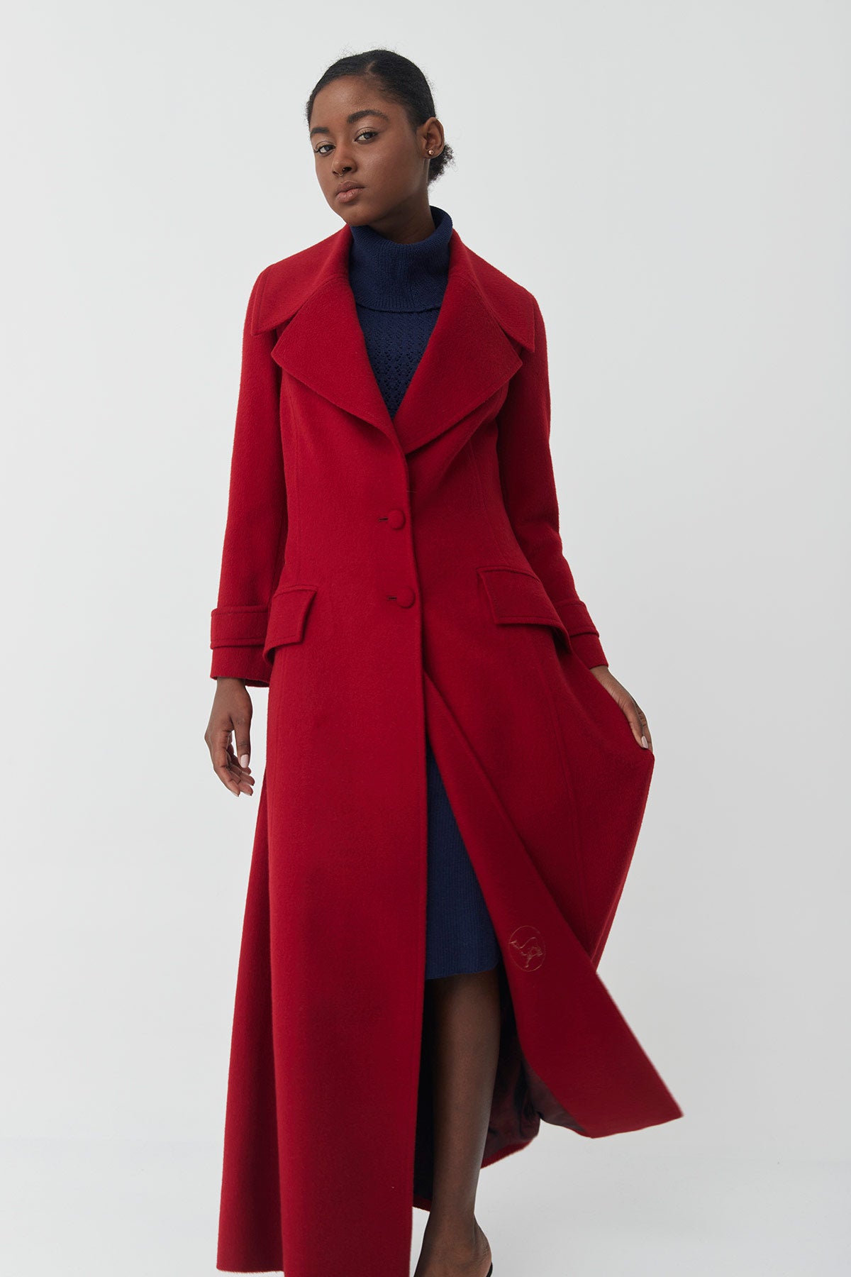 Baby Alpaca Coat| One of a kind