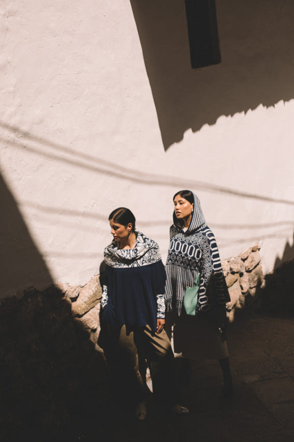 Best baby alpaca poncho from Peru for women