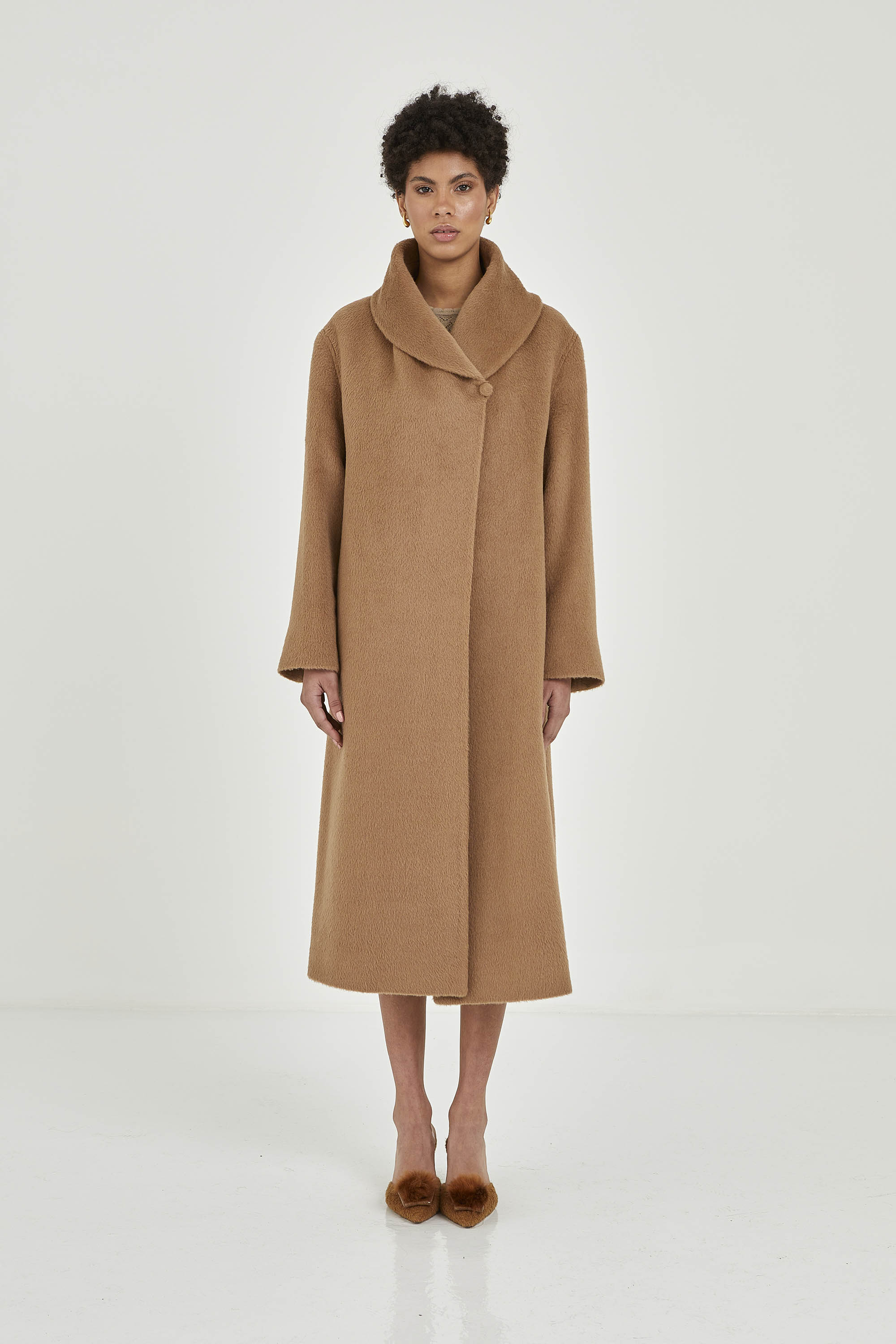 Suri Alpaca Coat | Solange Coat