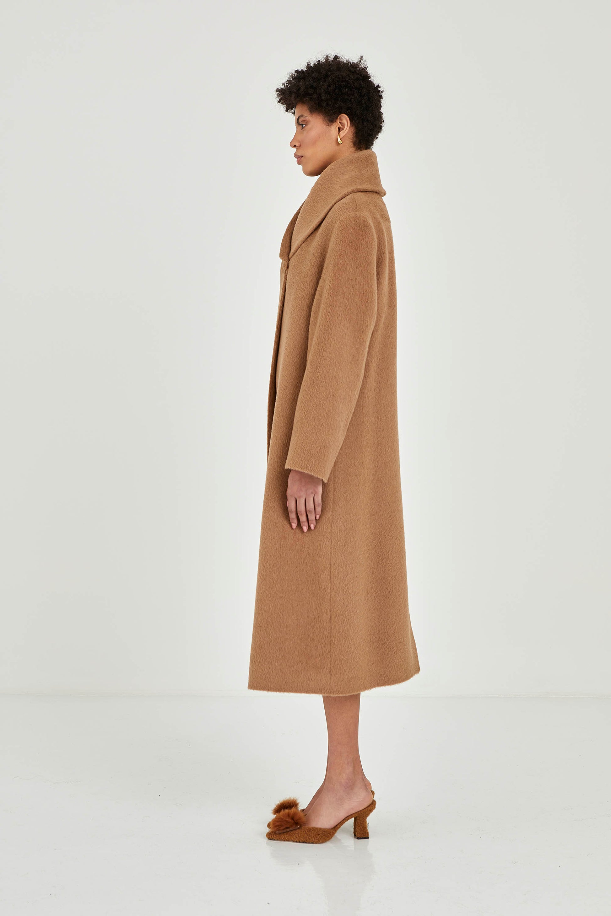 Suri Alpaca Coat | Solange Coat