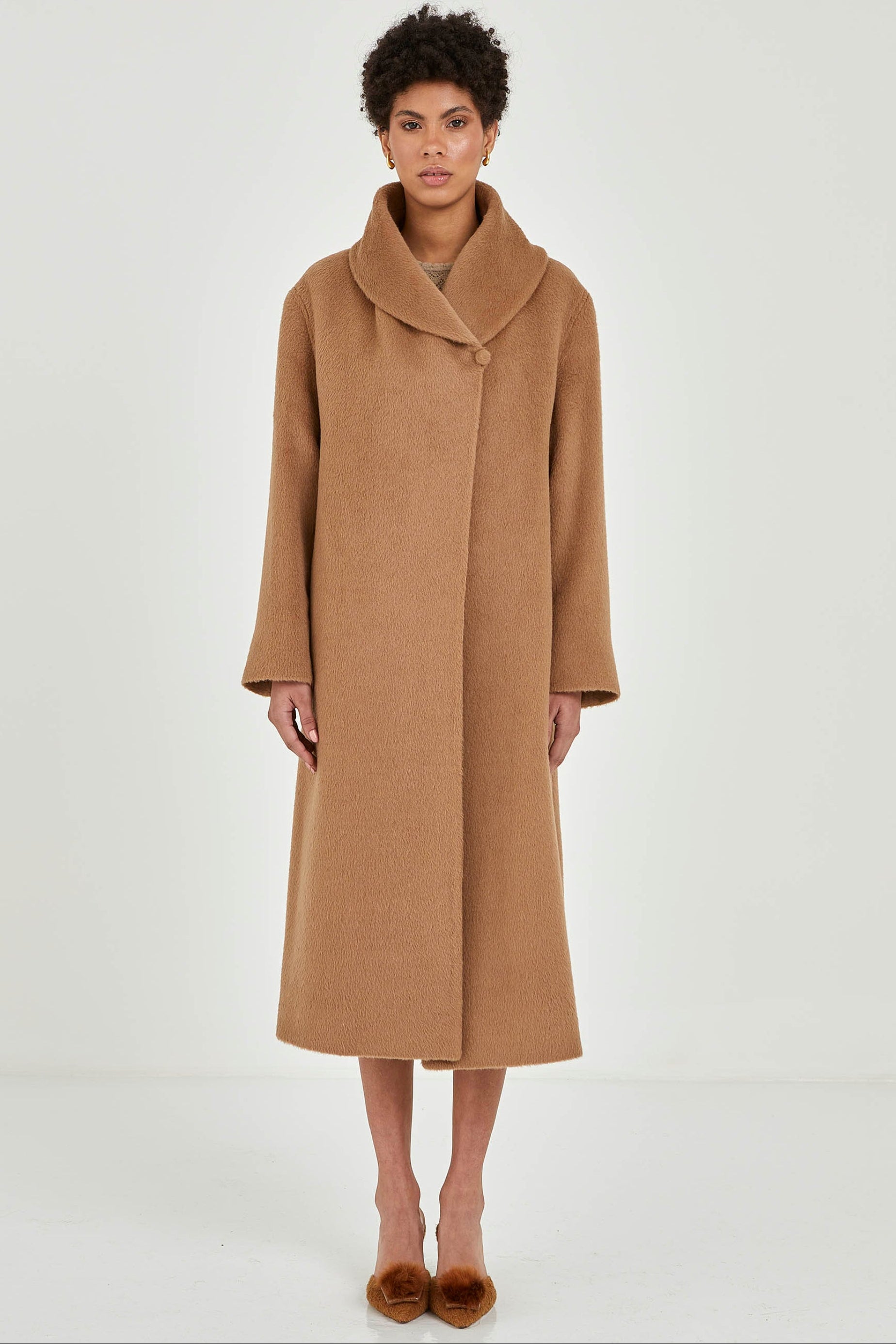 Suri Alpaca Coat | Solange