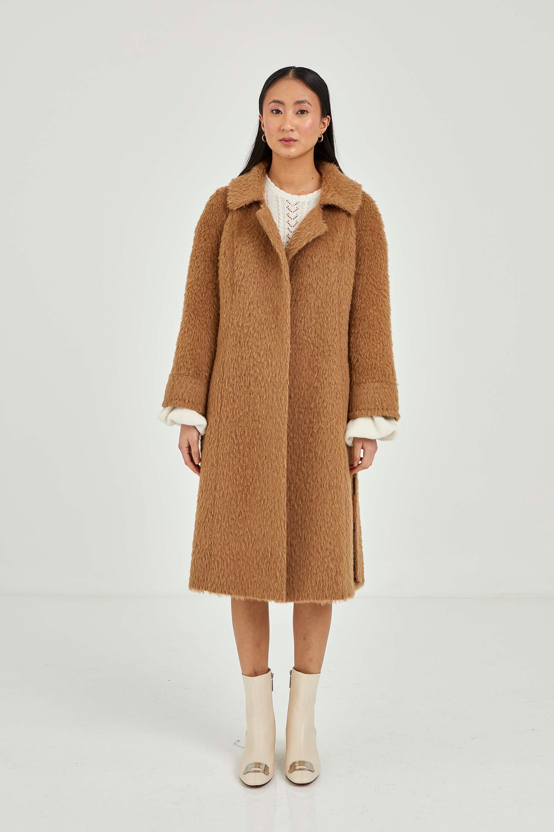 Suri Alpaca Coat | One of a kind
