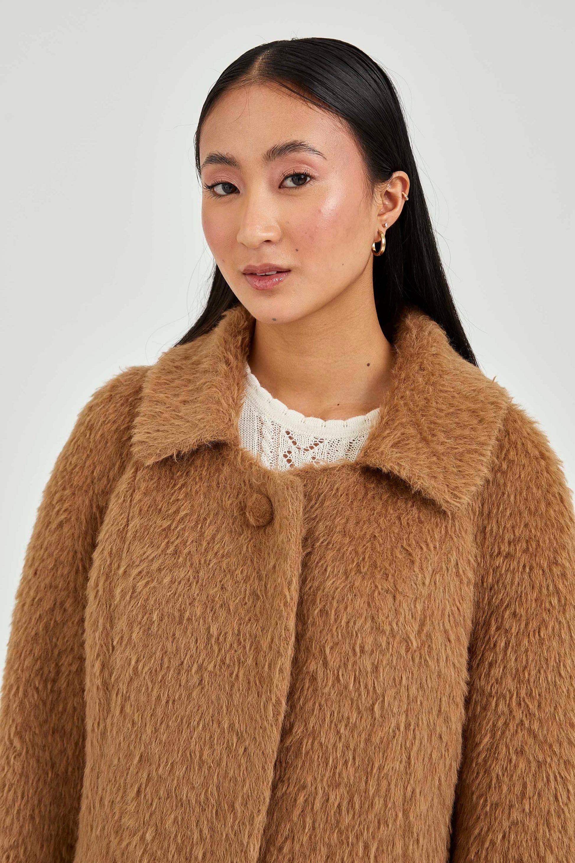 Suri Alpaca Coat | One of a kind