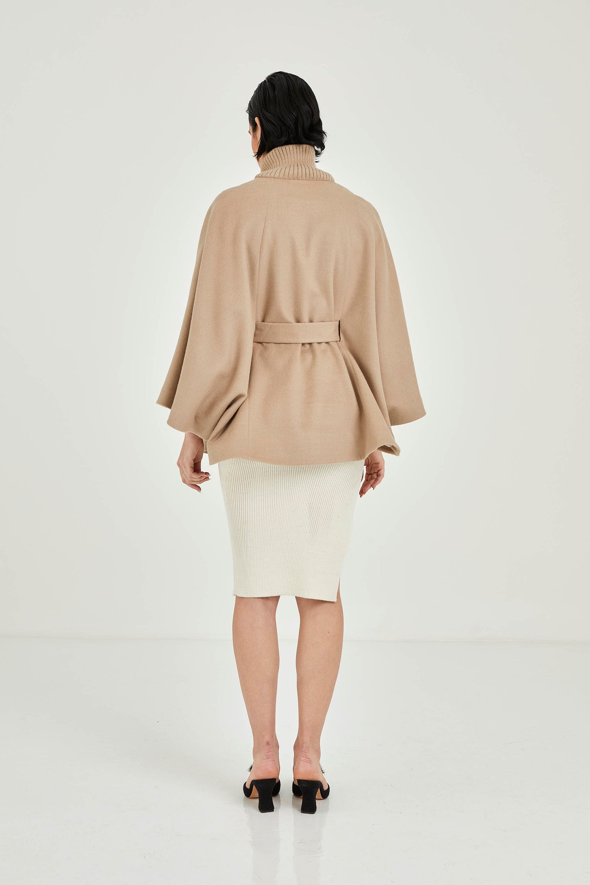 Baby Alpaca Cape | Amaya