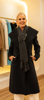 Baby Alpaca Coat Black Lady