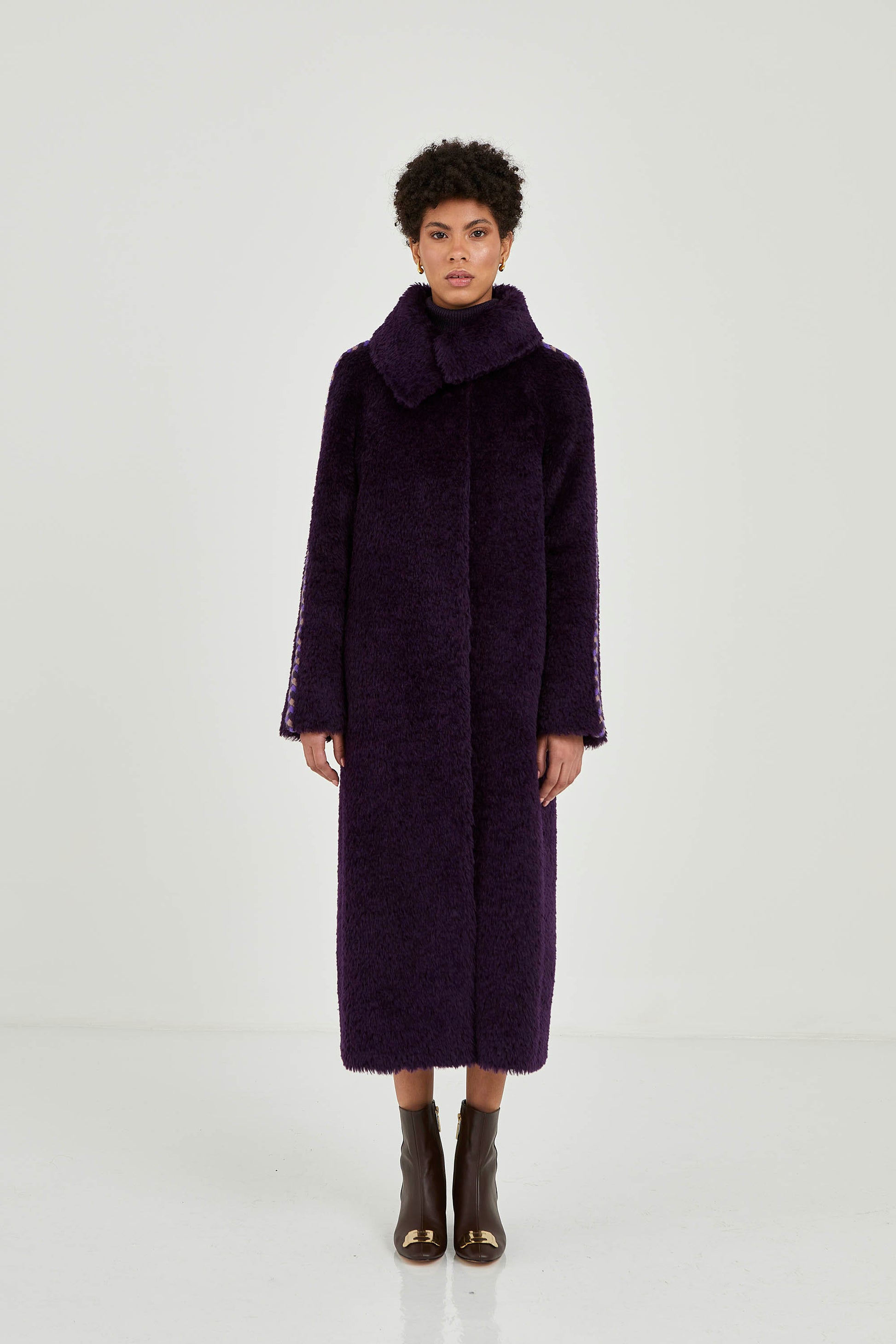 Suri Alpaca Long Coat | One of a kind