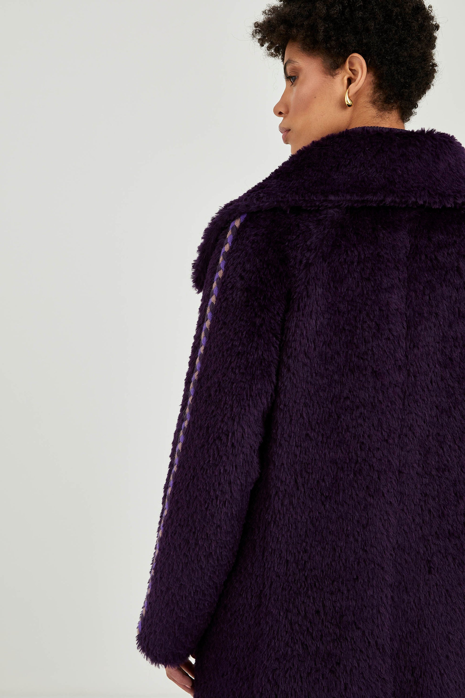 Suri Alpaca Long Coat | One of a kind