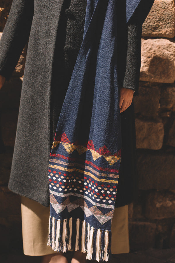 BLUE MELINA SCARF