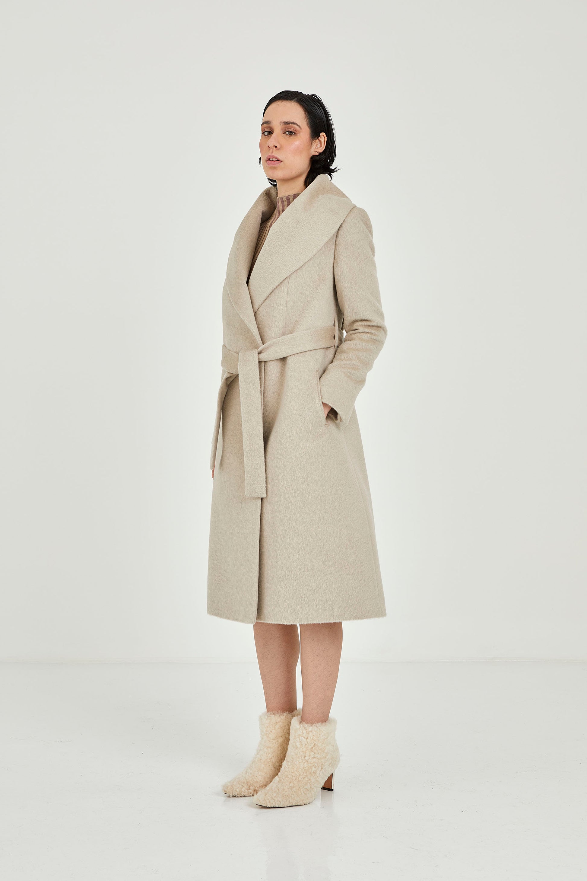 Suri Alpaca Coat | Lucia