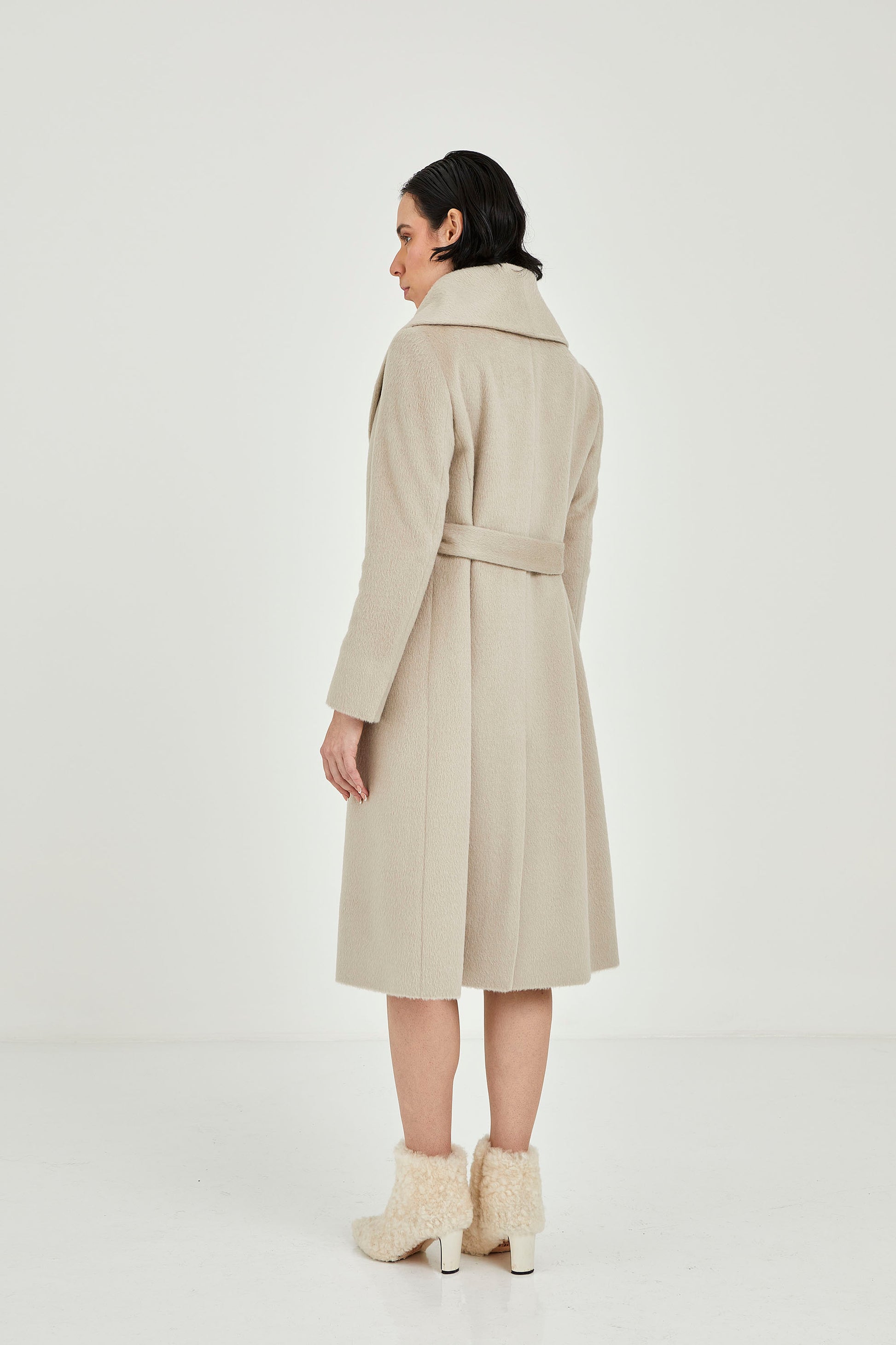 Suri Alpaca Coat | Lucia