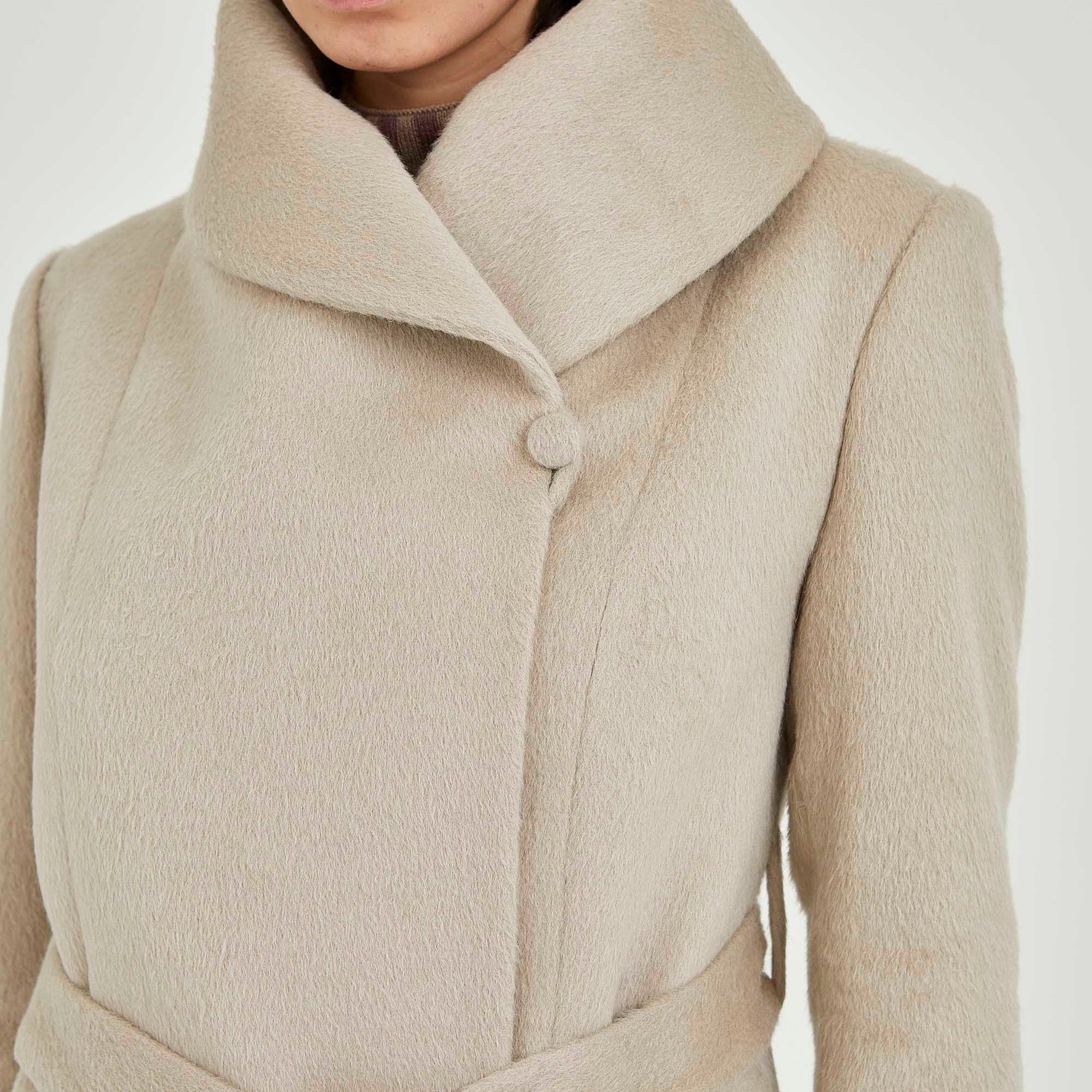 Suri Alpaca Coat | Lucia