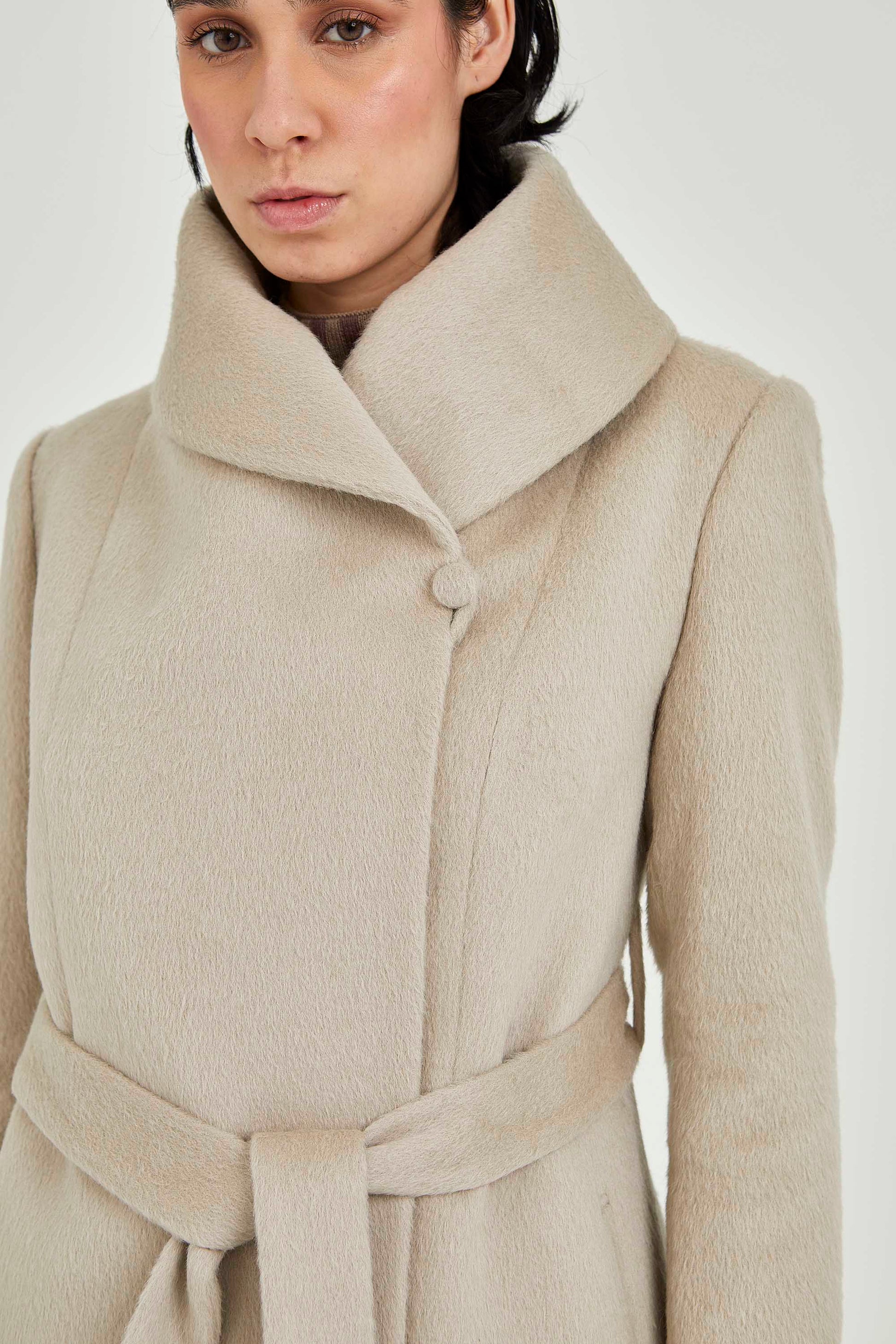 Suri Alpaca Coat | Lucia