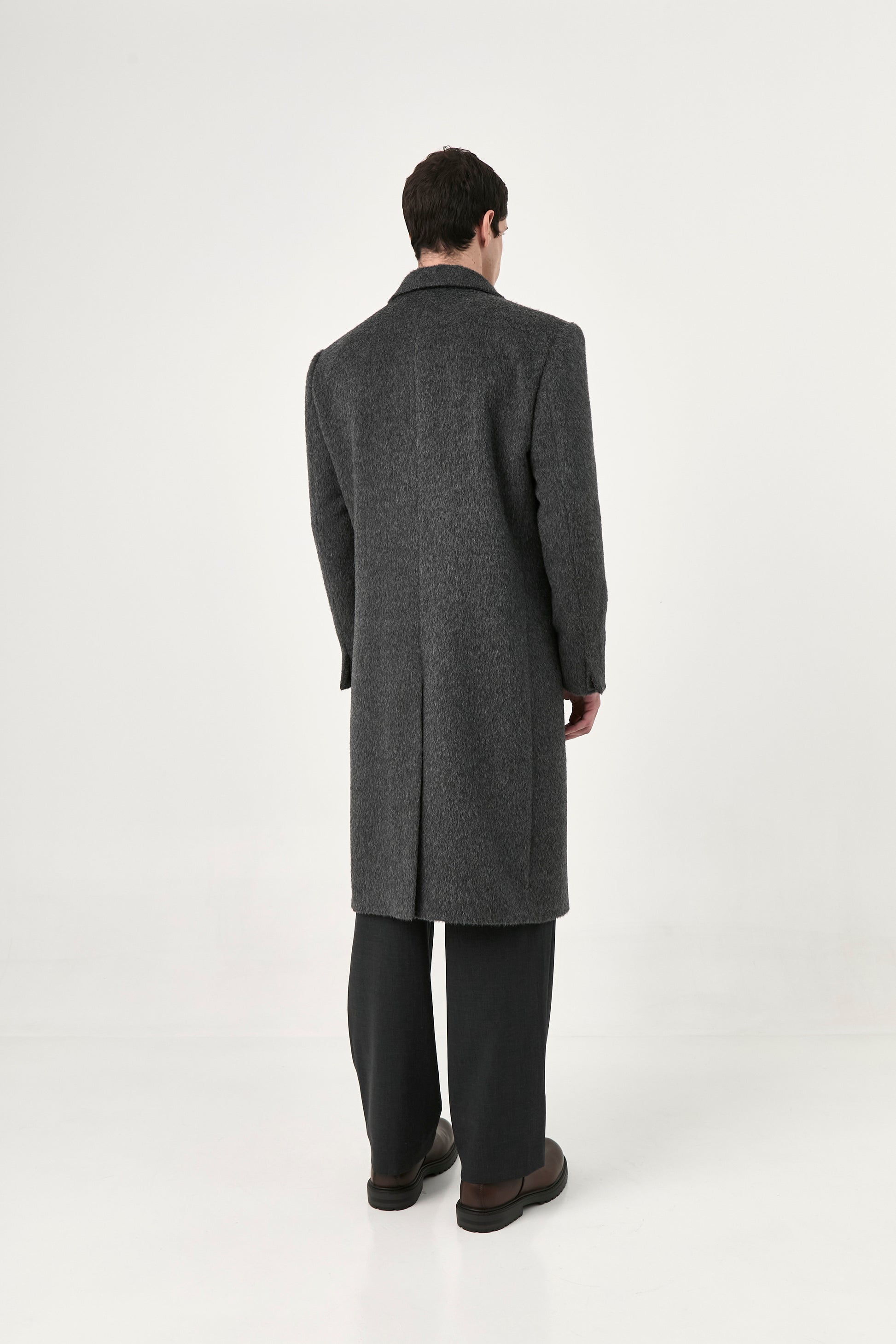 Suri Alpaca Coat | Carlos