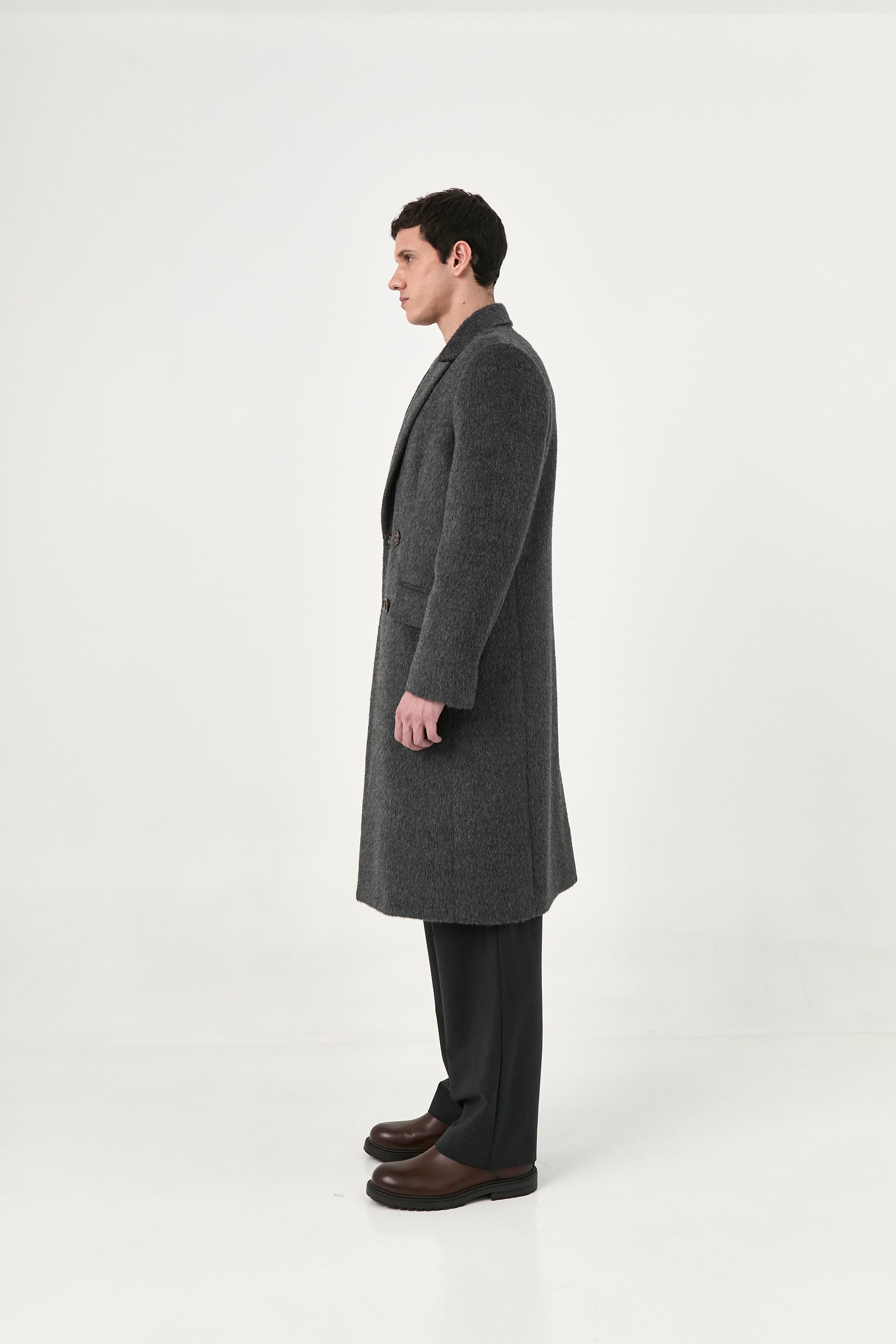 Suri Alpaca Coat | Carlos