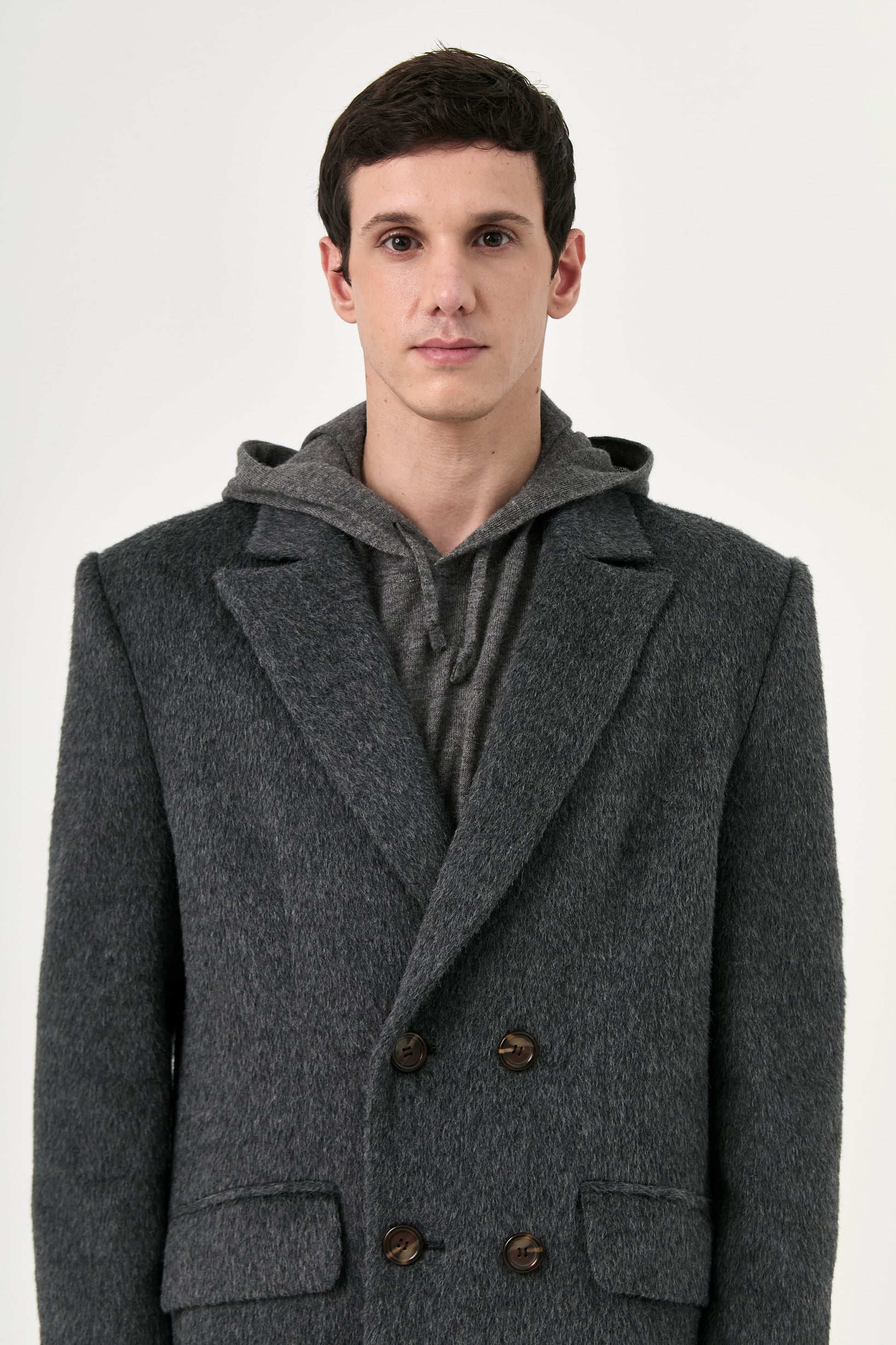 Suri Alpaca Coat | Carlos