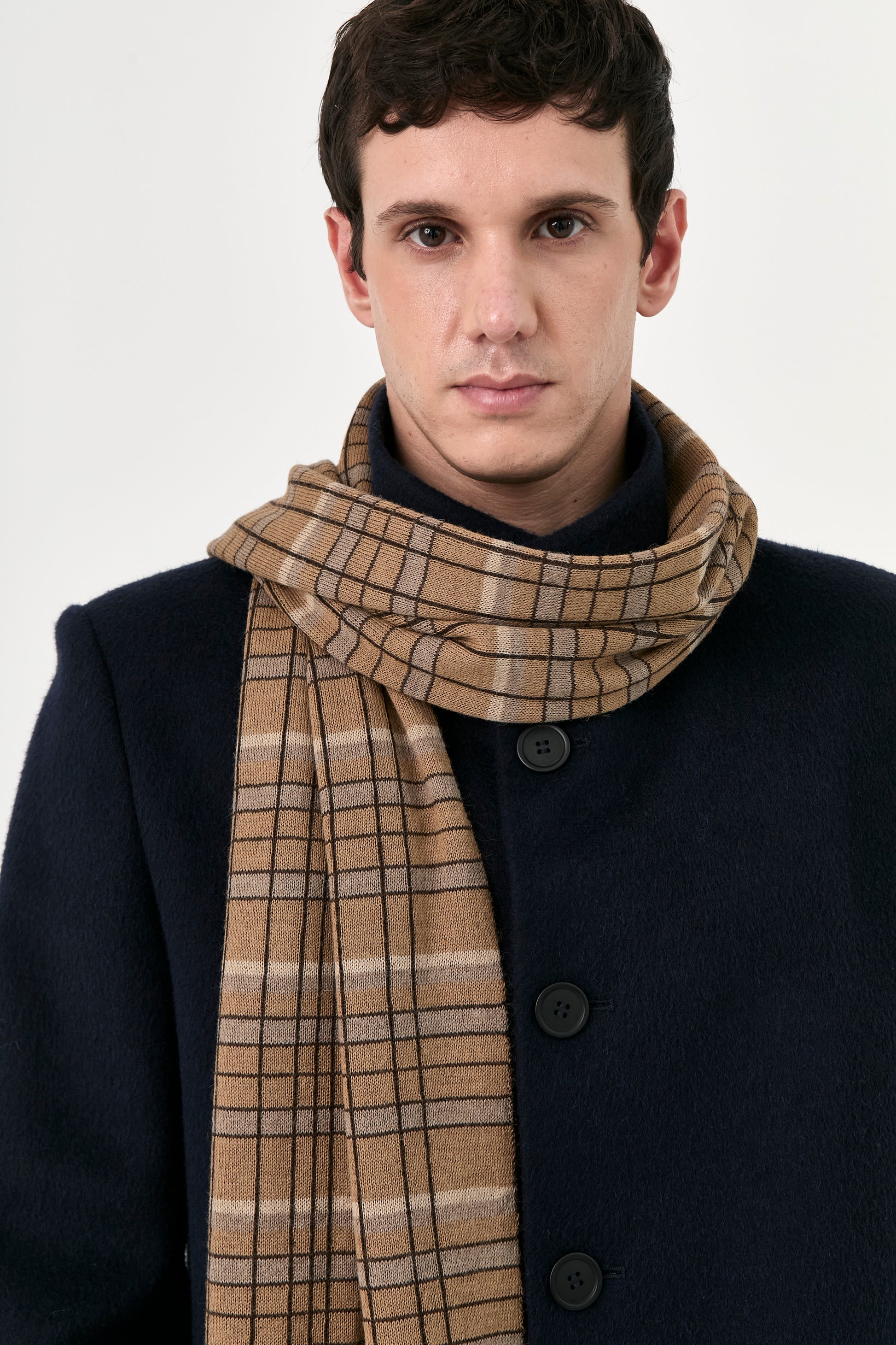 Tartan Baby Alpaca Scarf
