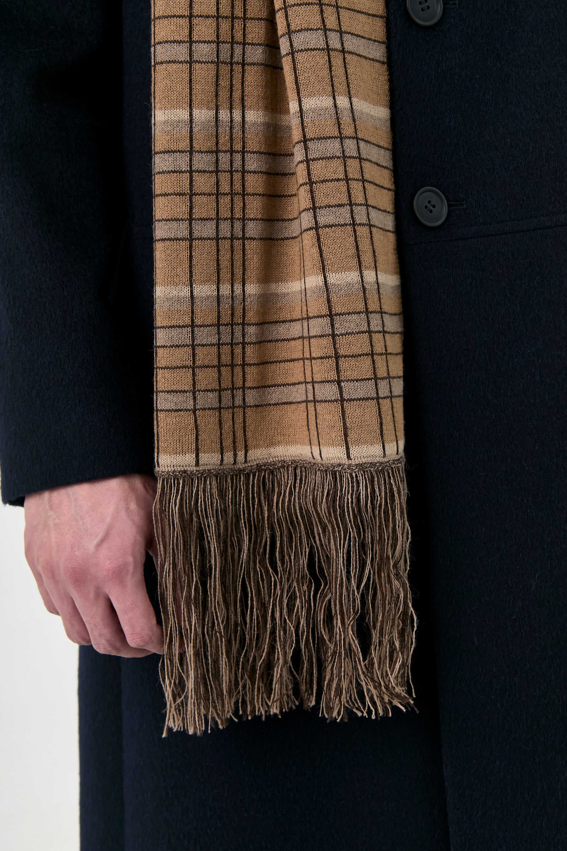 Tartan Baby Alpaca Scarf
