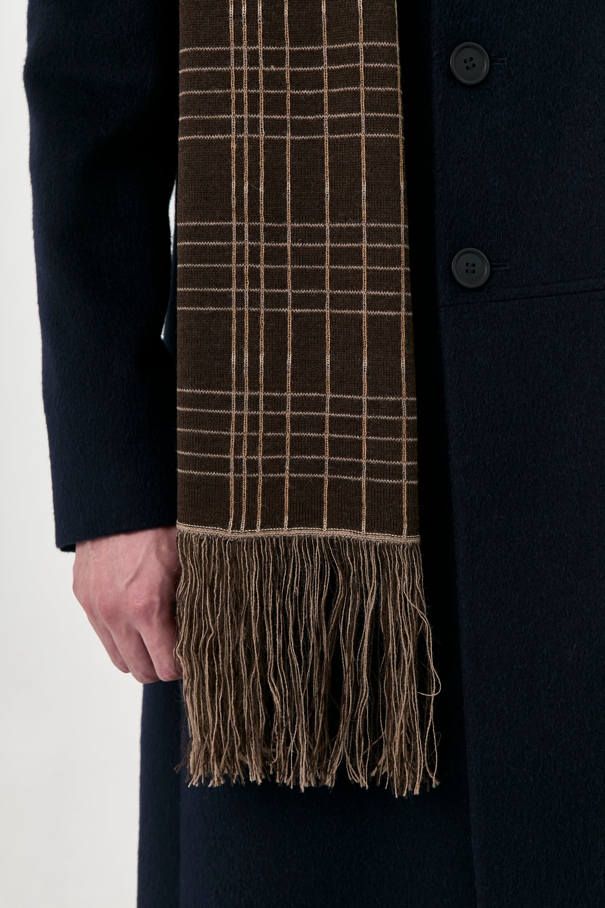 Tartan Baby Alpaca Scarf