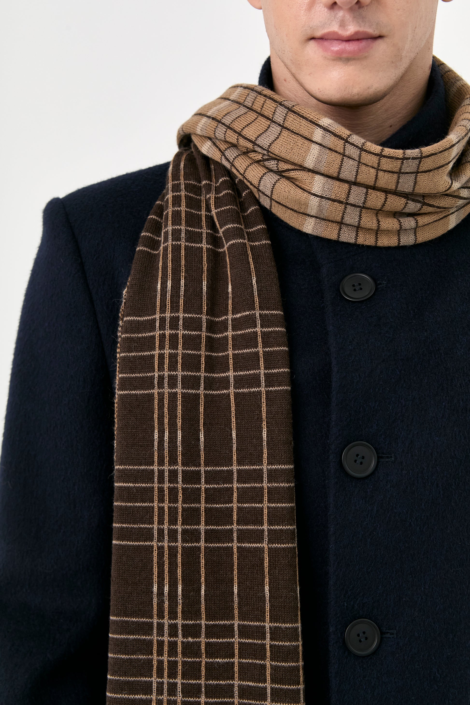 Tartan Baby Alpaca Scarf