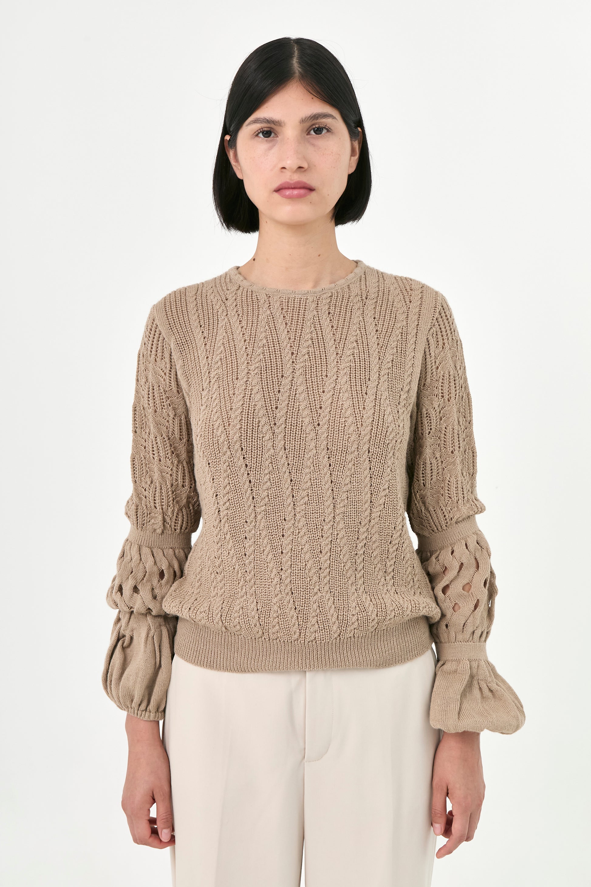 Baby Alpaca Sweater Fuchsia | Diana