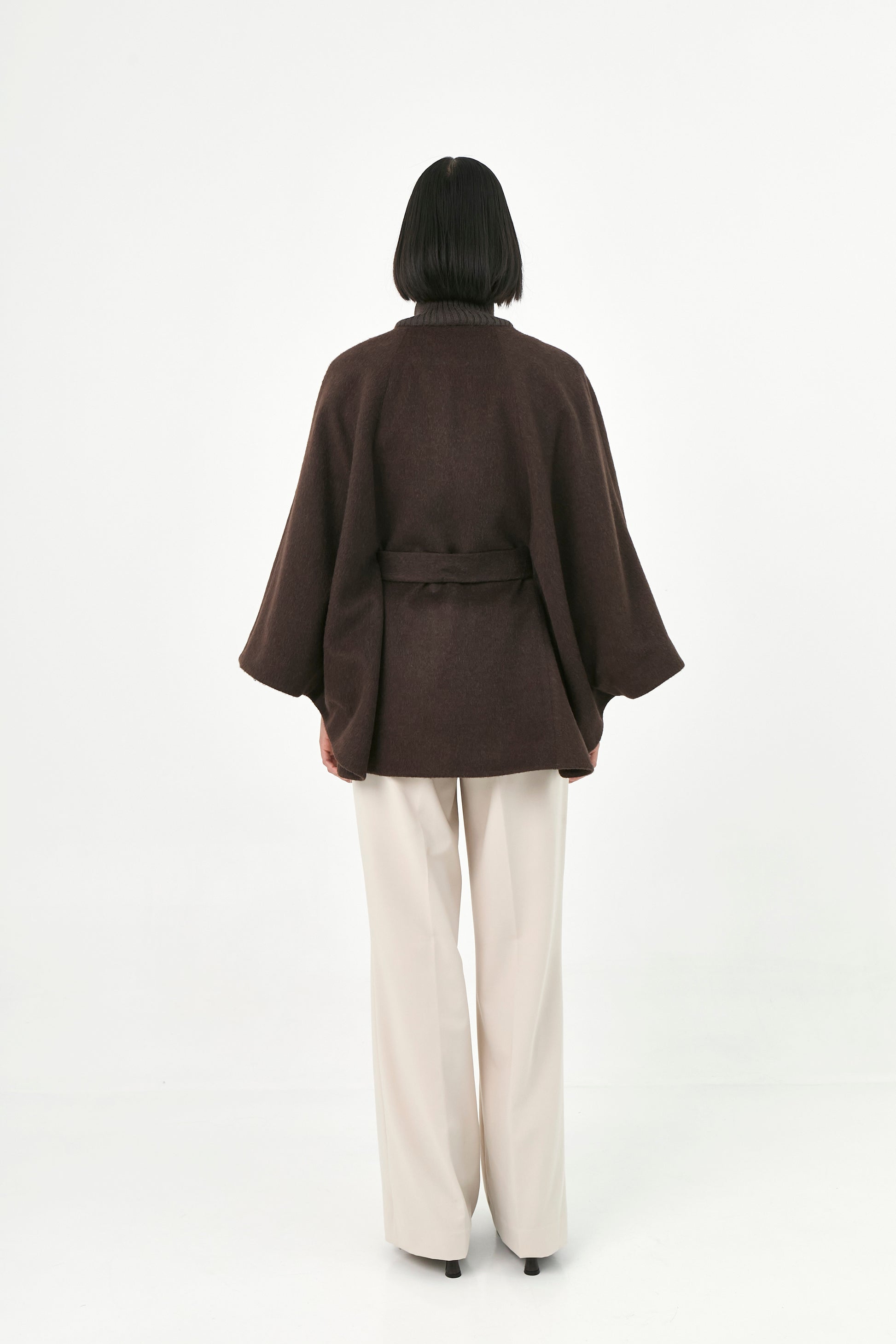 Baby Alpaca Cape Amaya | Seasonal Tones