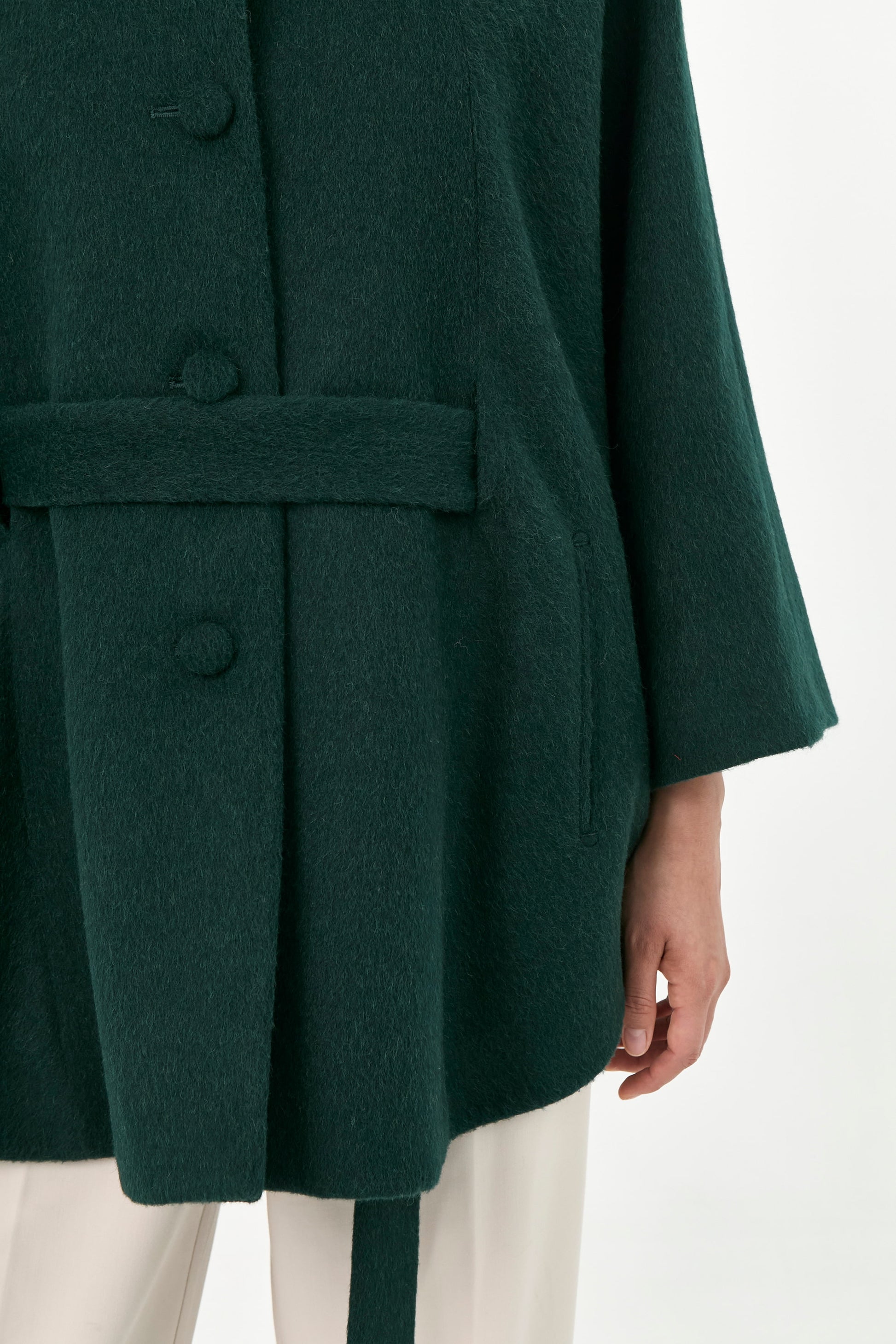 Baby Alpaca Cape Amaya | Seasonal Tones