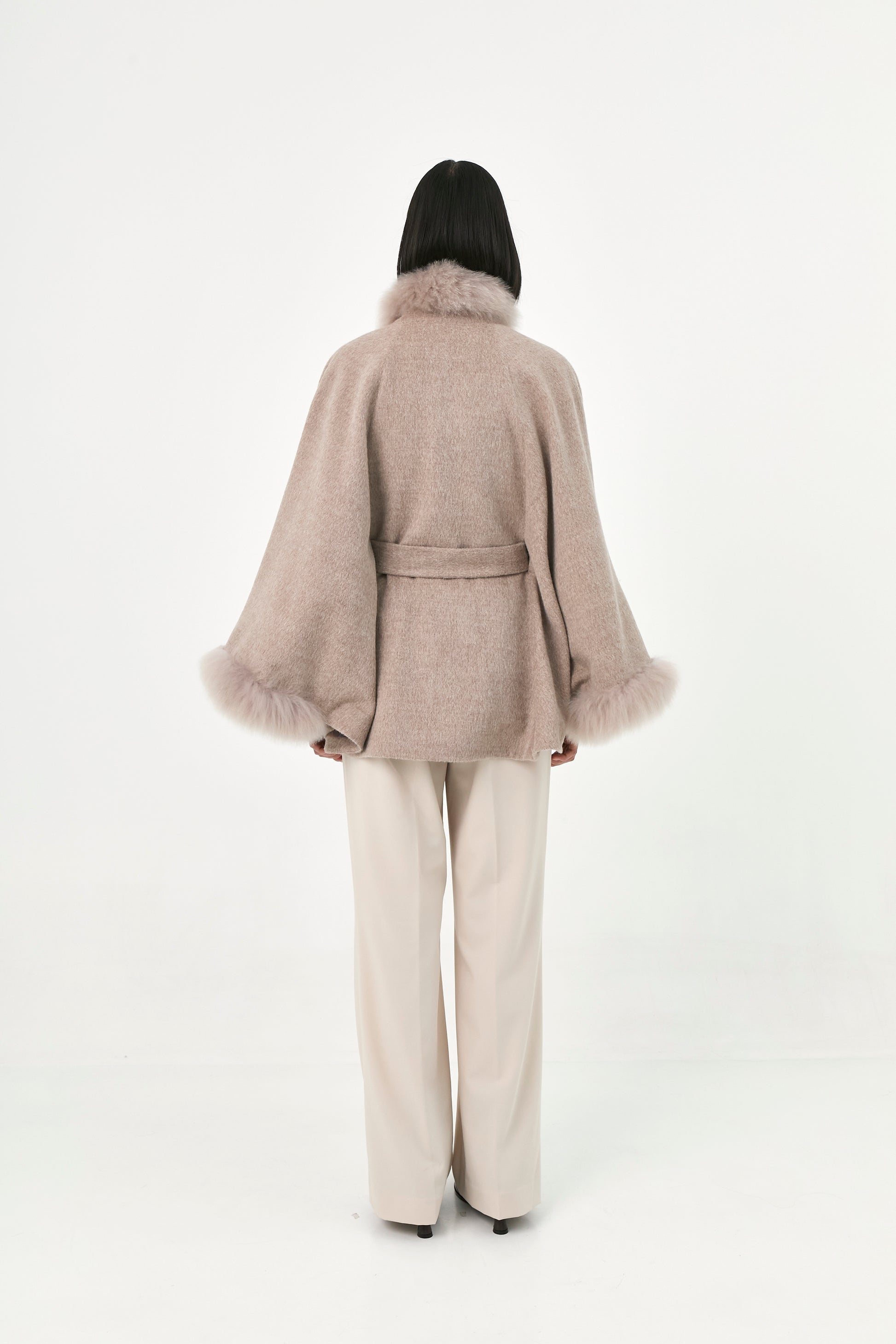 Baby Alpaca Cape Soleil | Classic Tones
