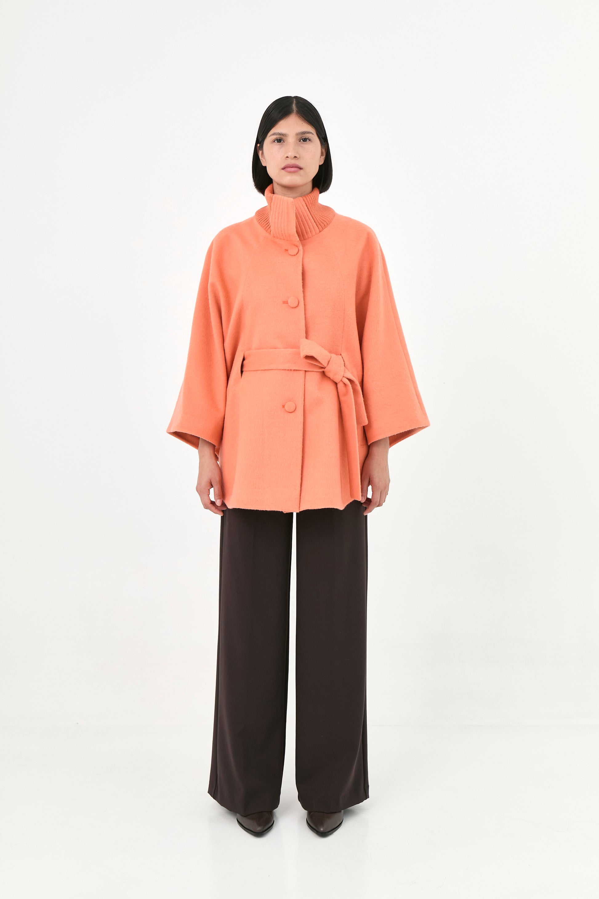 Baby Alpaca Cape Amaya | Seasonal Tones