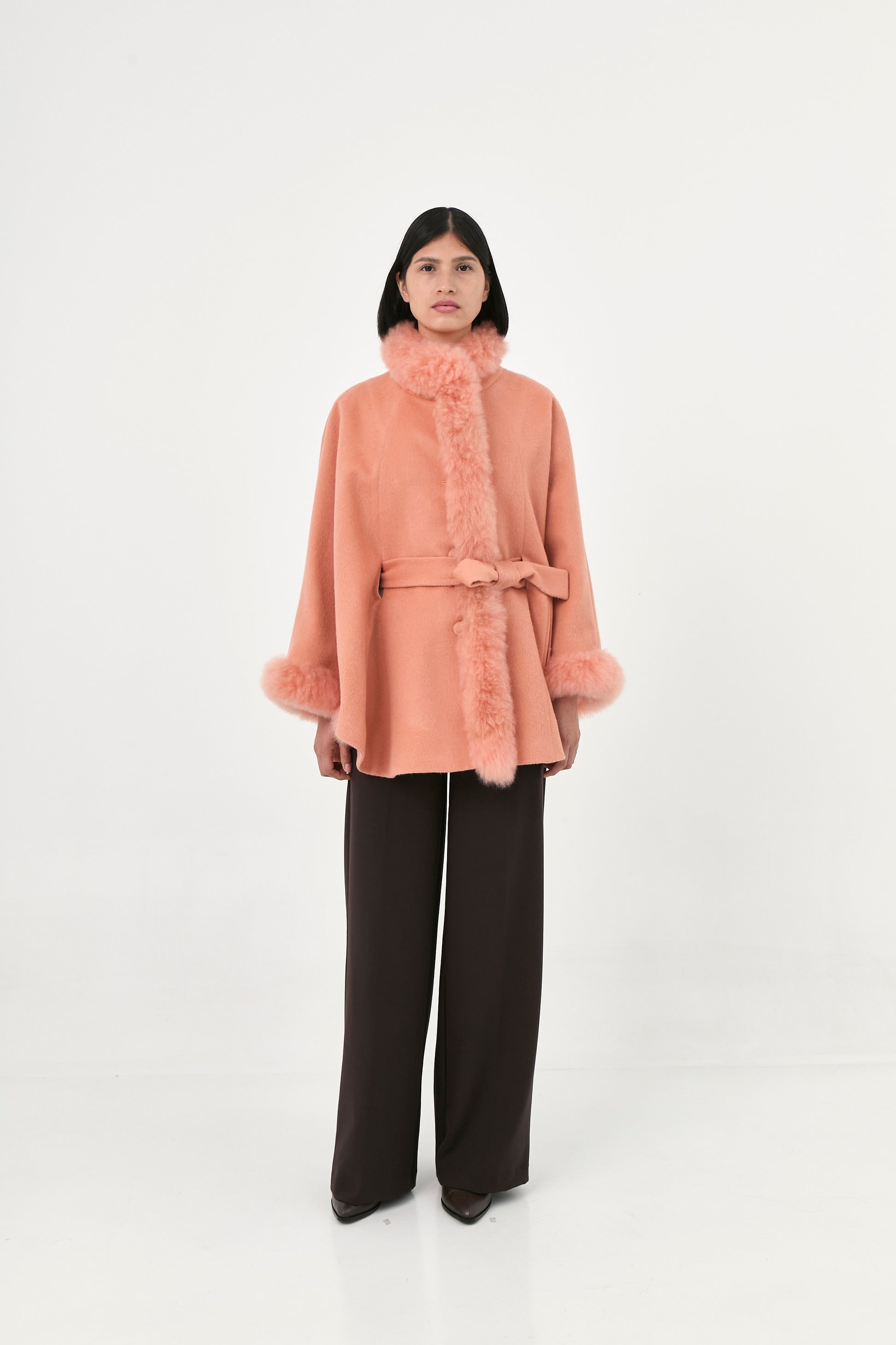 Baby Alpaca Cape Soleil | Seasonal Tones