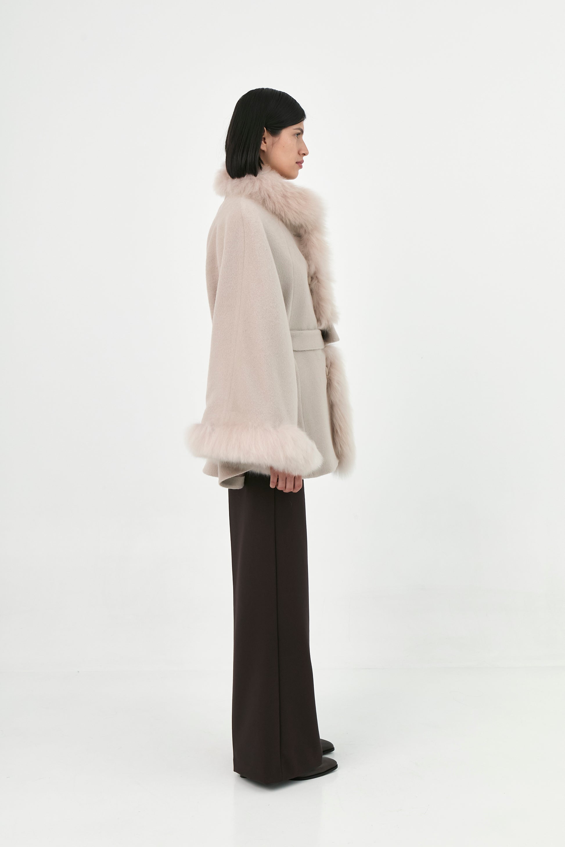 Baby Alpaca Cape Soleil | Classic Tones