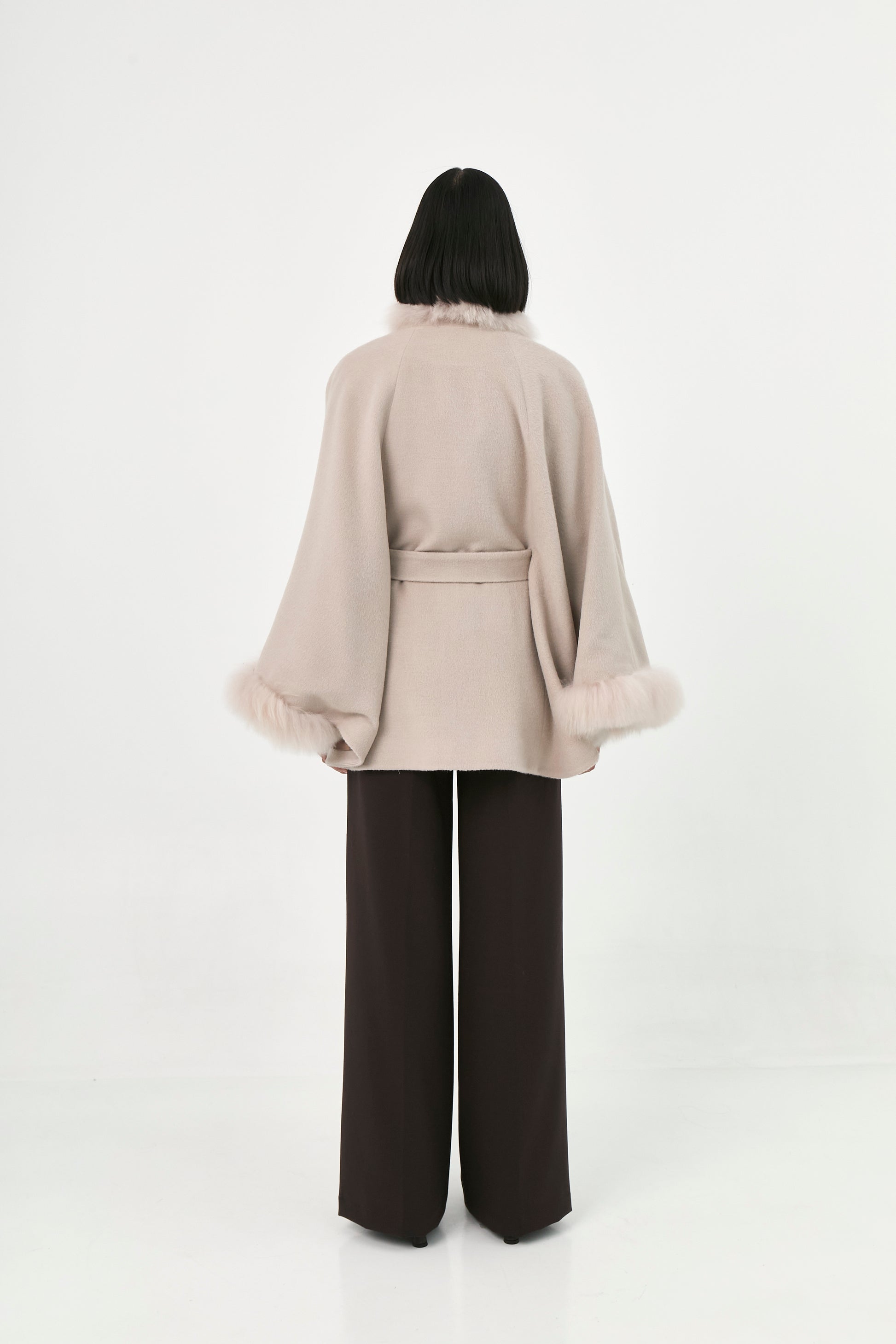 Baby Alpaca Cape Soleil | Classic Tones