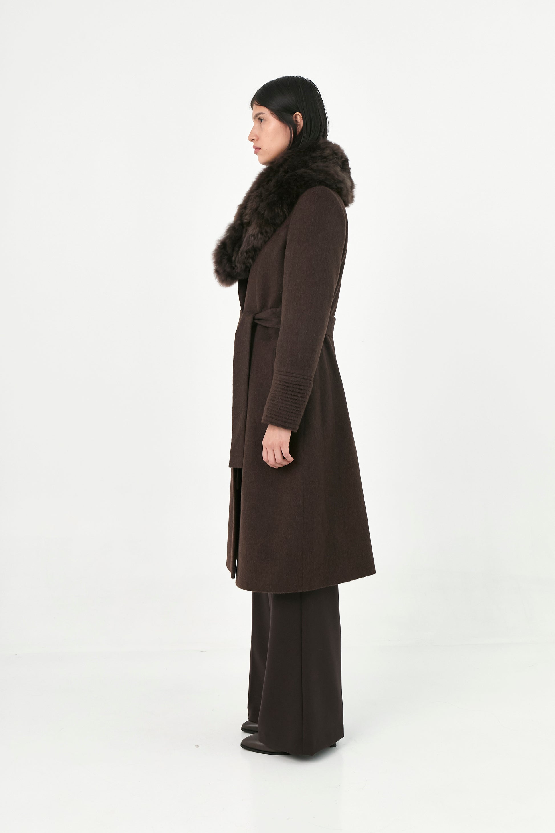 Baby Alpaca Coat | Alexia