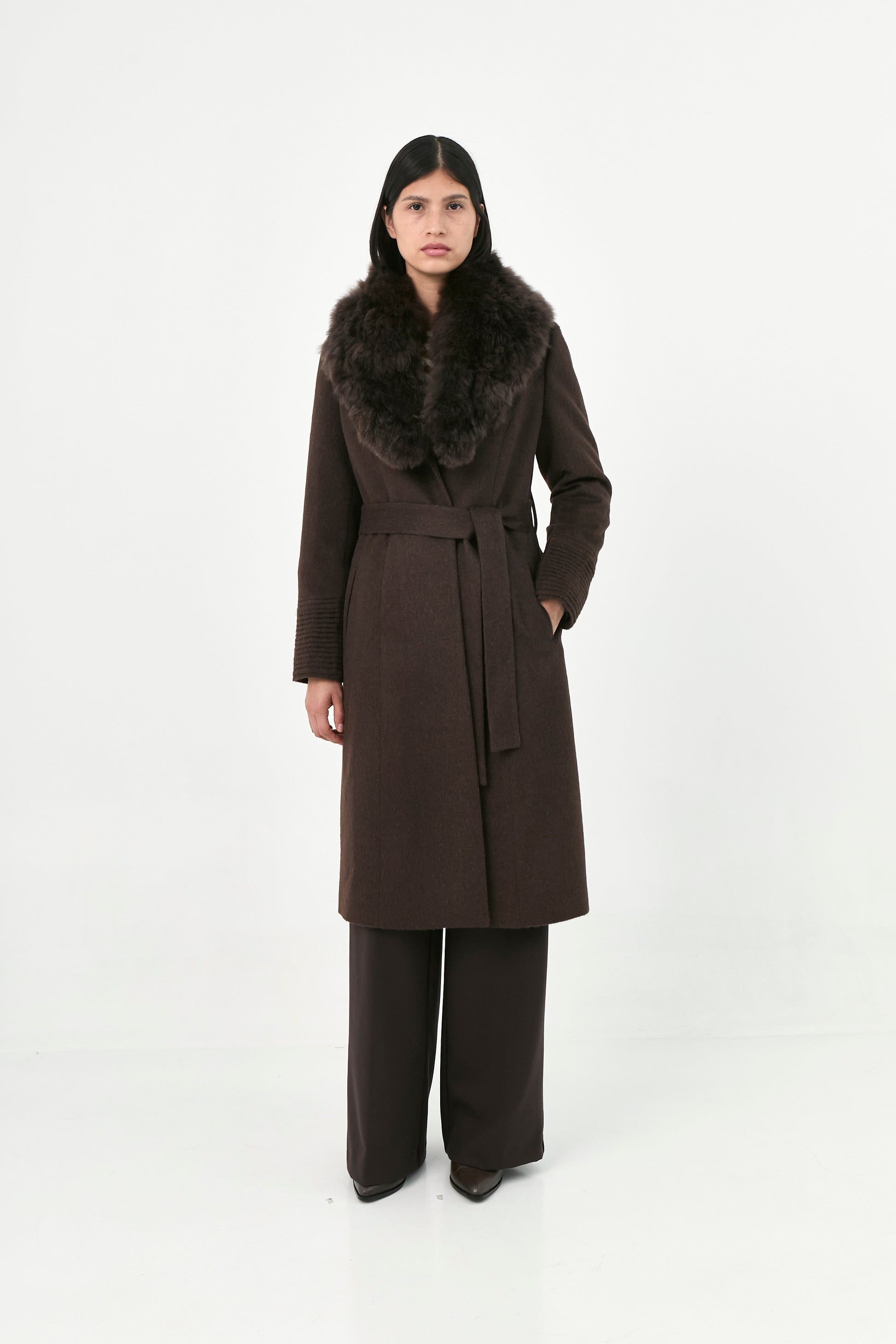 Baby Alpaca Coat | Alexia
