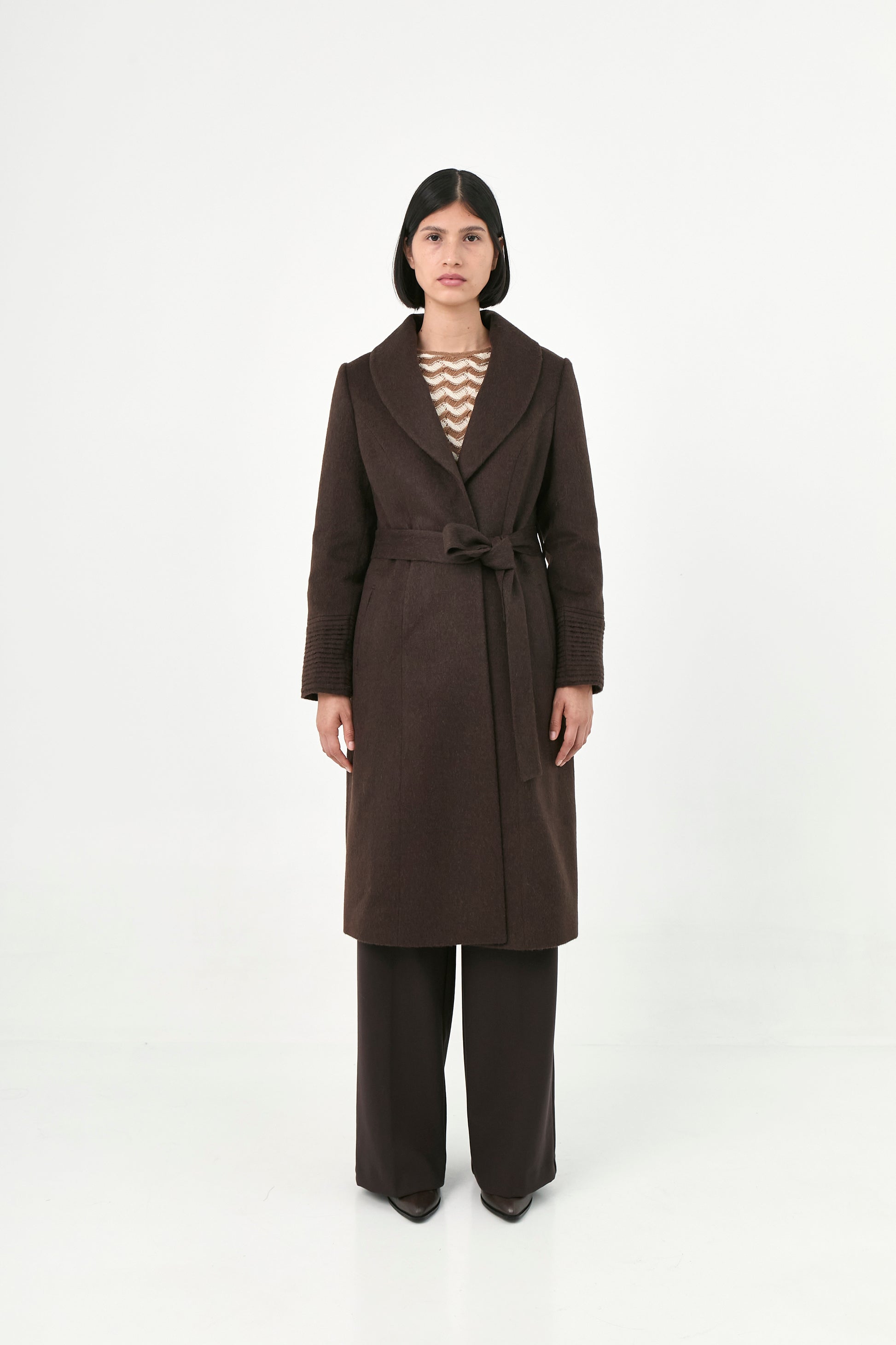 Baby Alpaca Coat | Alexia