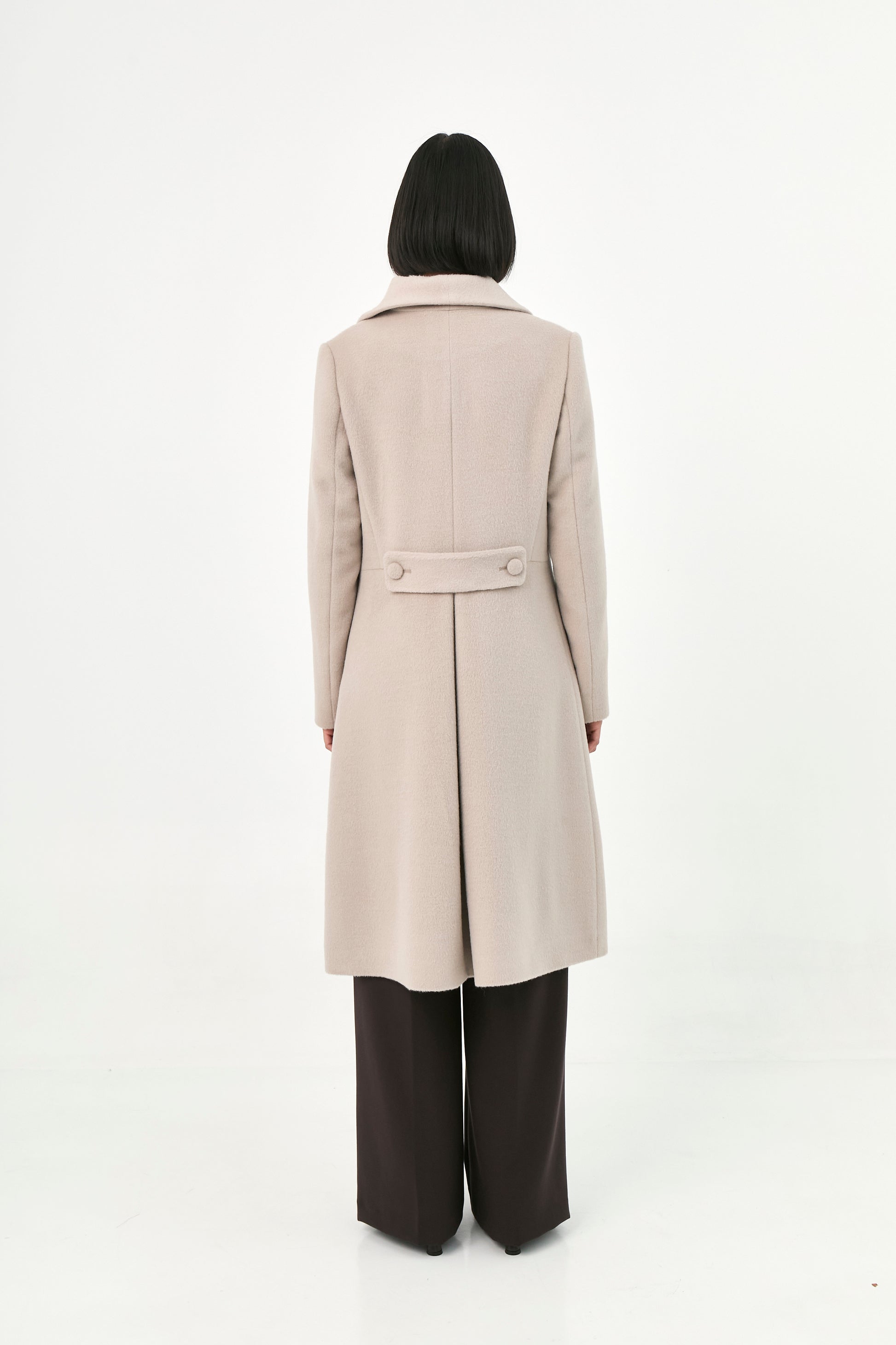 Baby Alpaca Coat | Rosa
