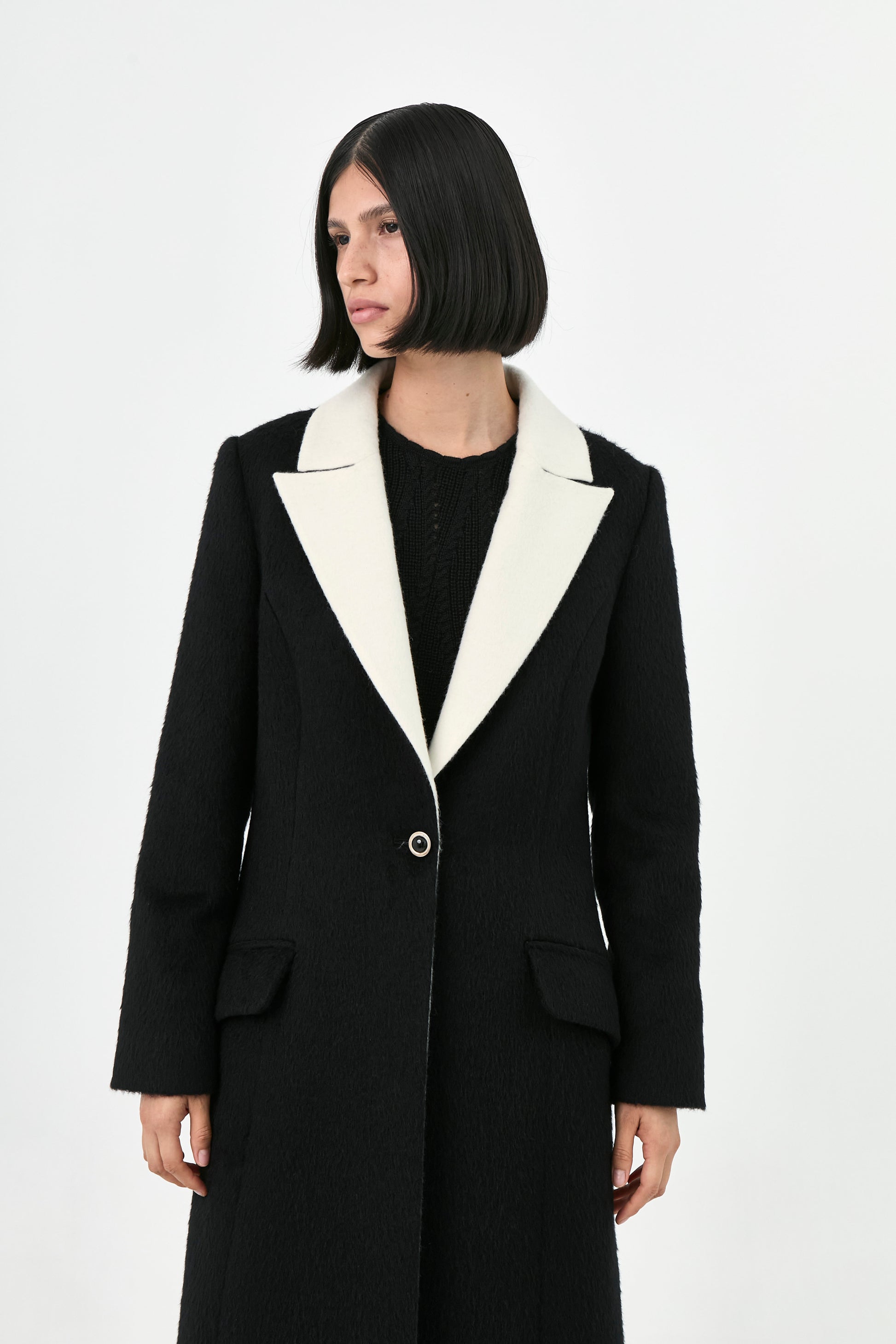 Suri Alpaca Coat | Alicia