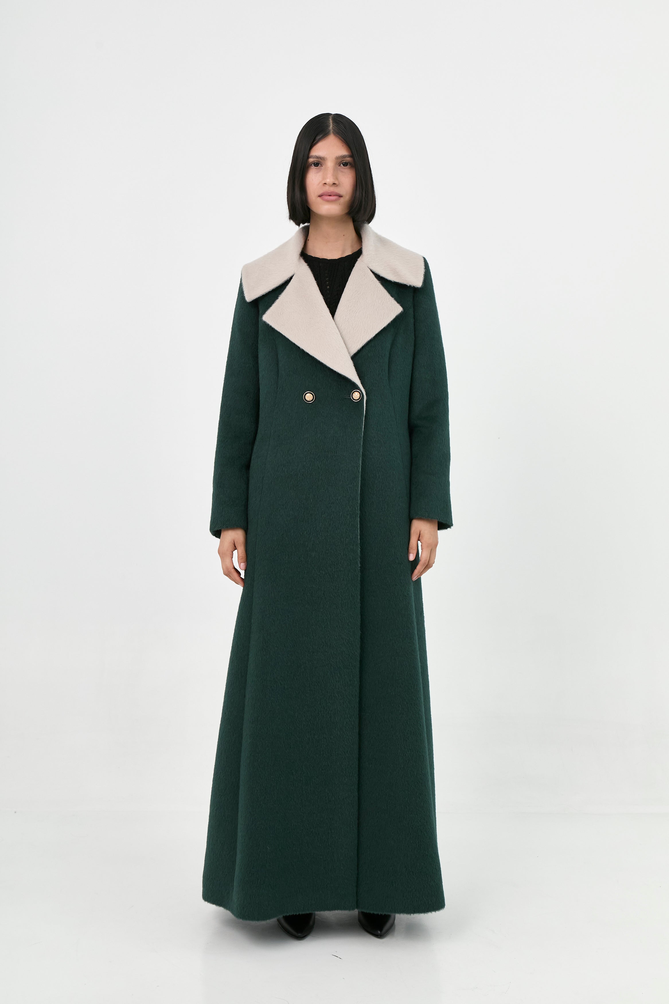 Suri Alpaca Coat | Diana