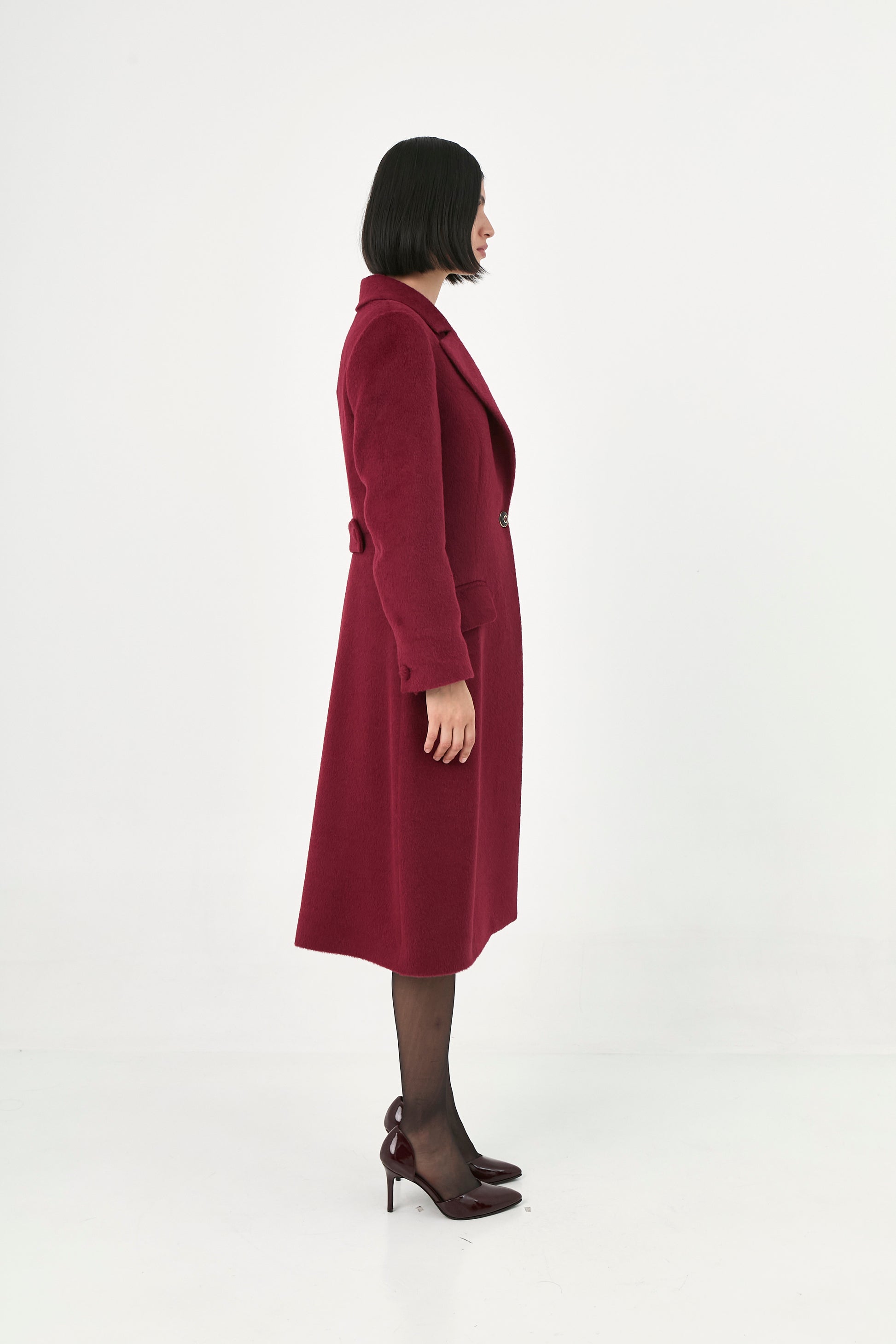 Suri Alpaca Coat | Leticia