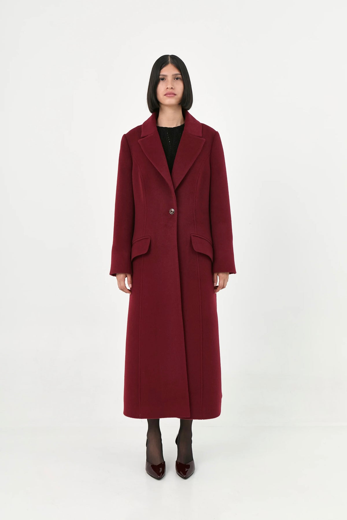 Suri Alpaca Maxi Coat | Dianella