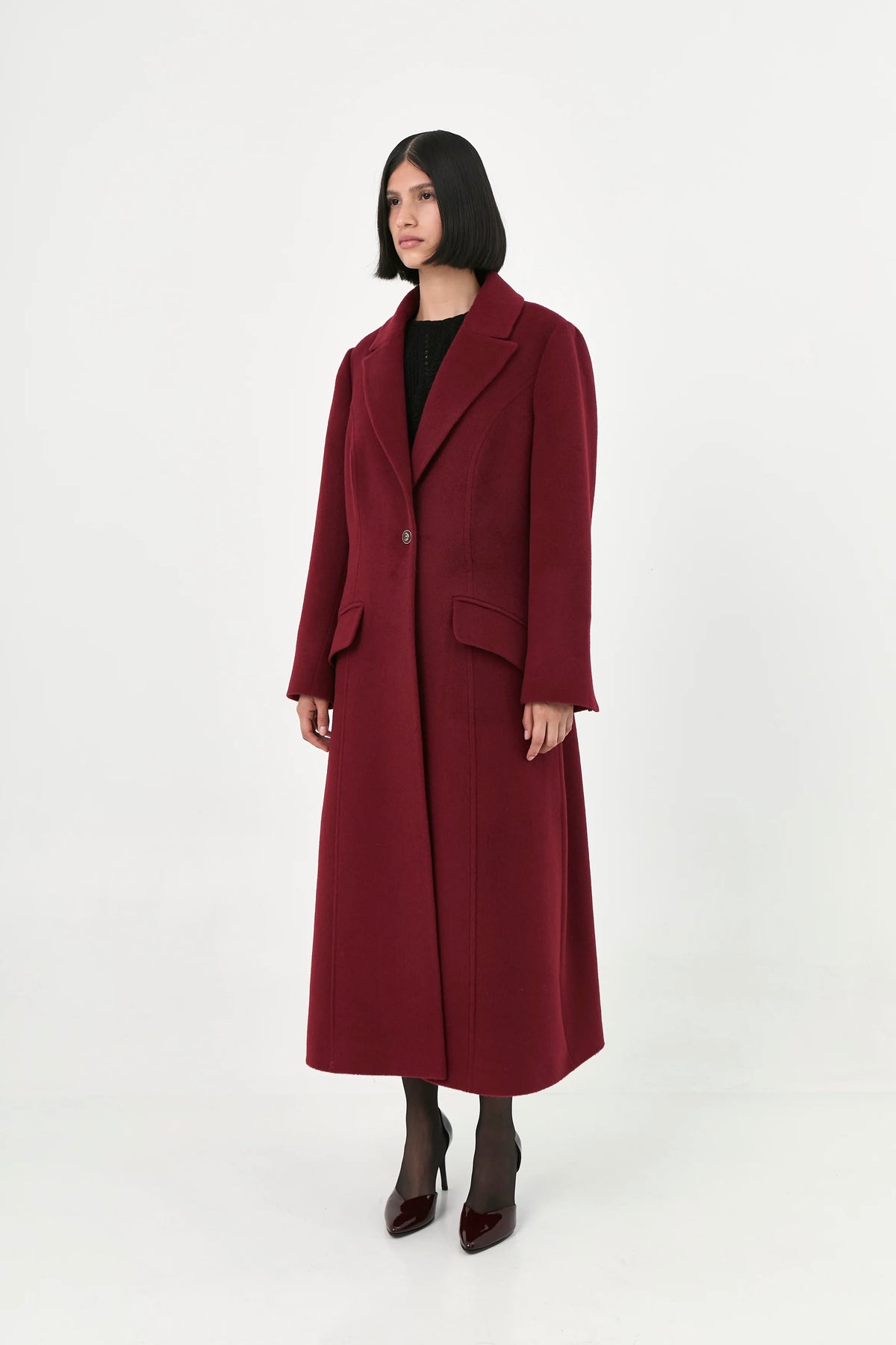 Suri Alpaca Maxi Coat | Dianella