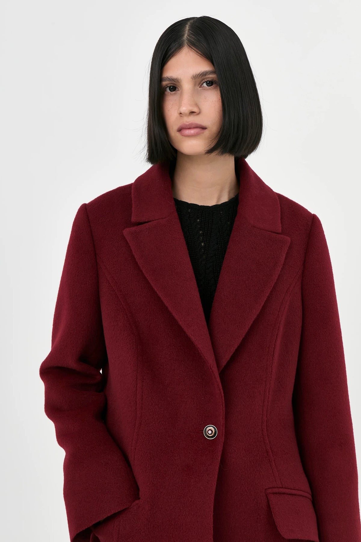 Suri Alpaca Maxi Coat | Dianella
