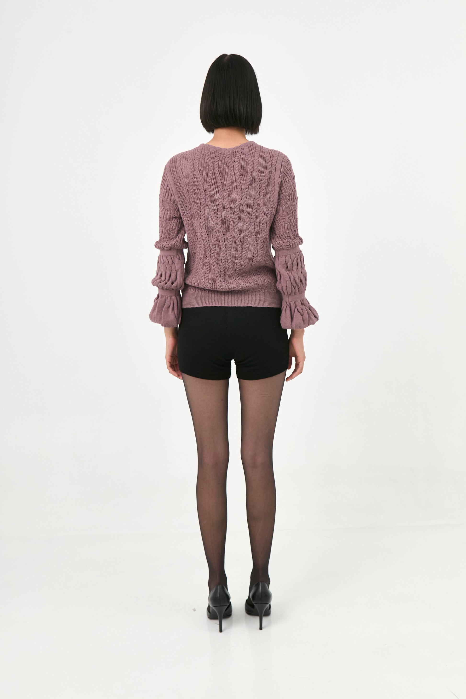Baby Alpaca Sweater Fuchsia | Diana